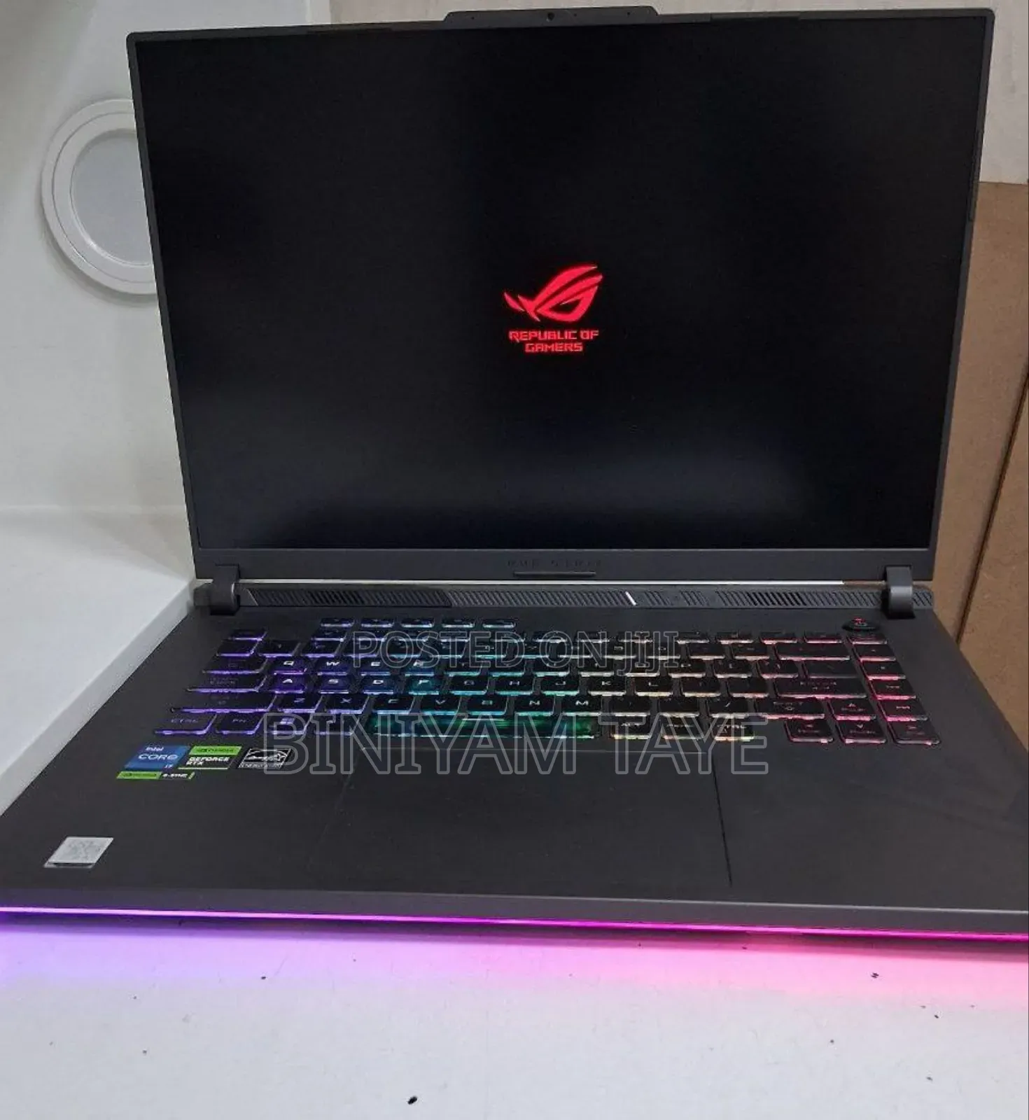 New Laptop Asus ROG Strix G16 G614 32GB Intel Core I7 SSD 1T