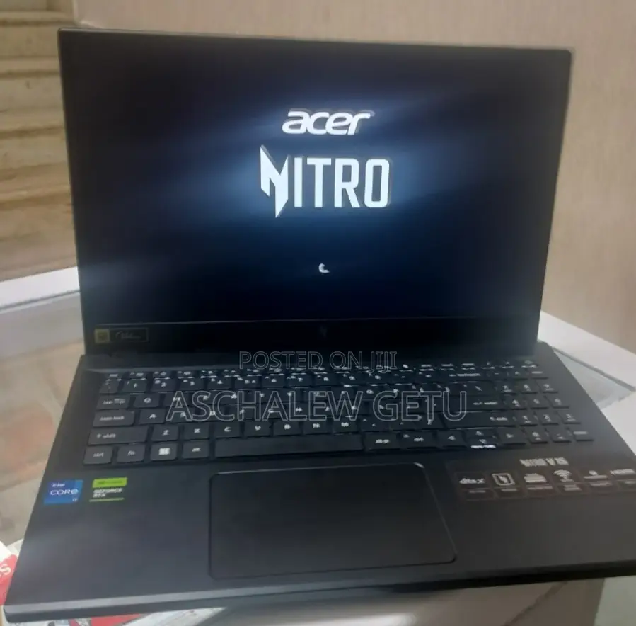 New Laptop Acer Nitro 5 16GB Intel Core I7 SSD 512GB