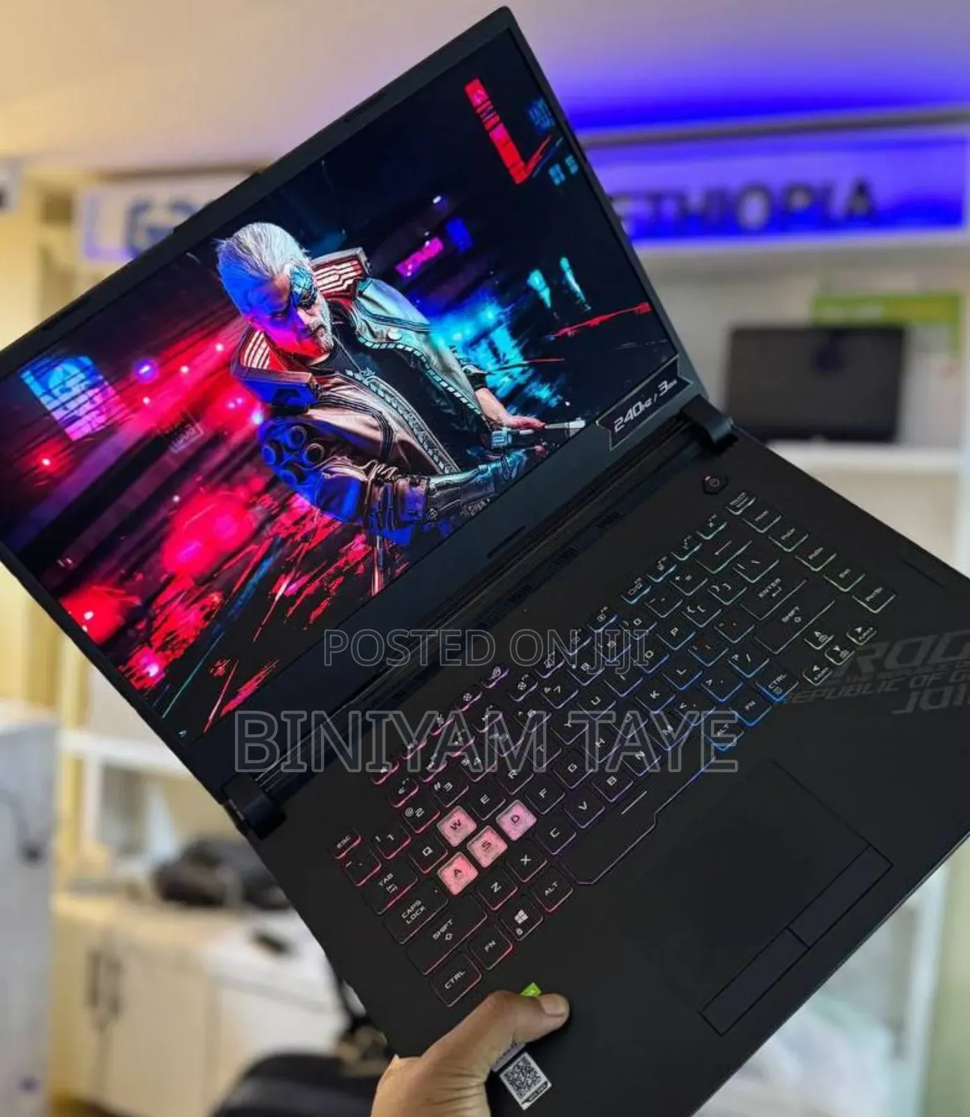 New Laptop Asus ROG Strix G15 16GB Intel Core I7 SSD 512GB