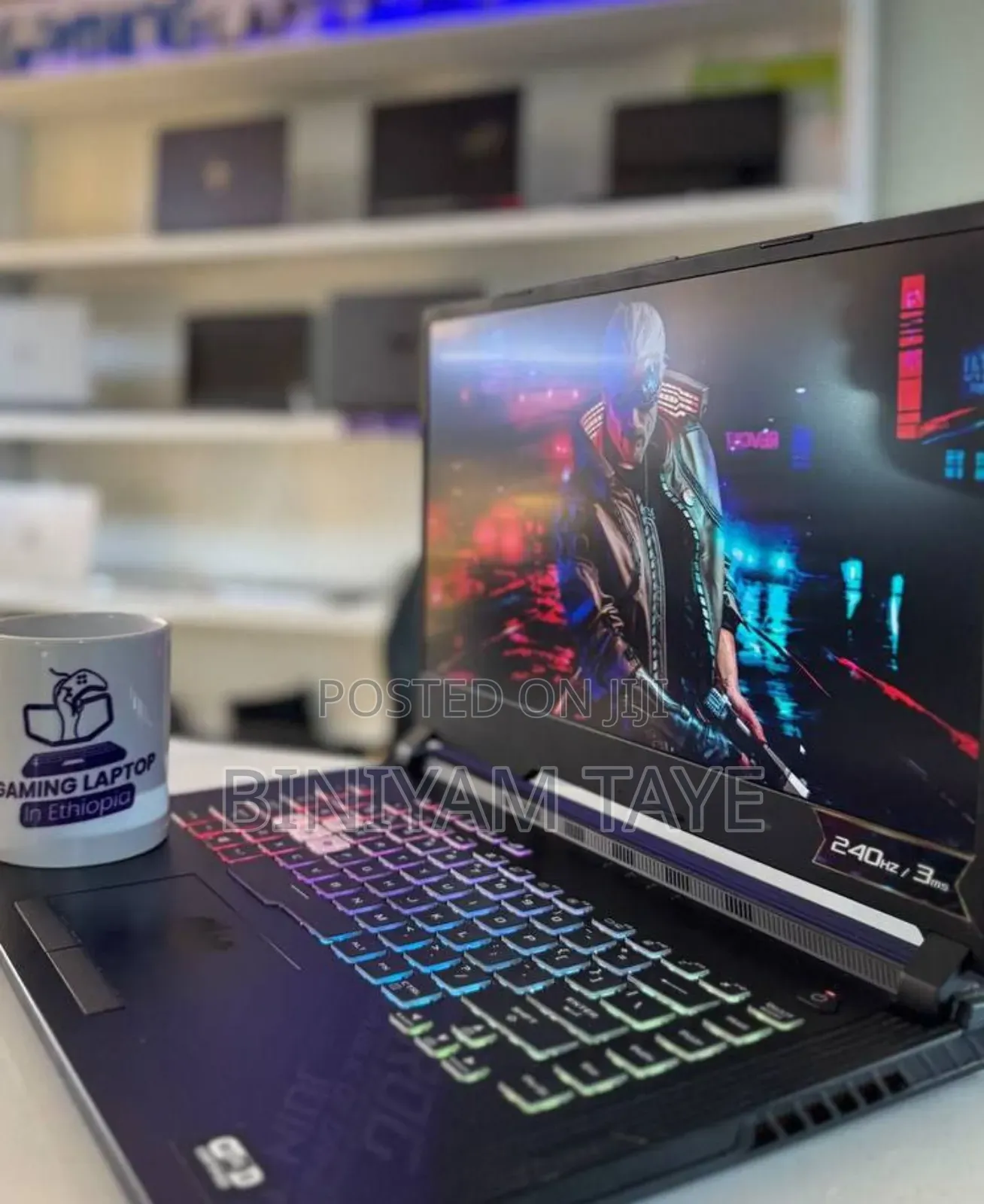 New Laptop Asus ROG Strix G15 16GB Intel Core I7 SSD 512GB