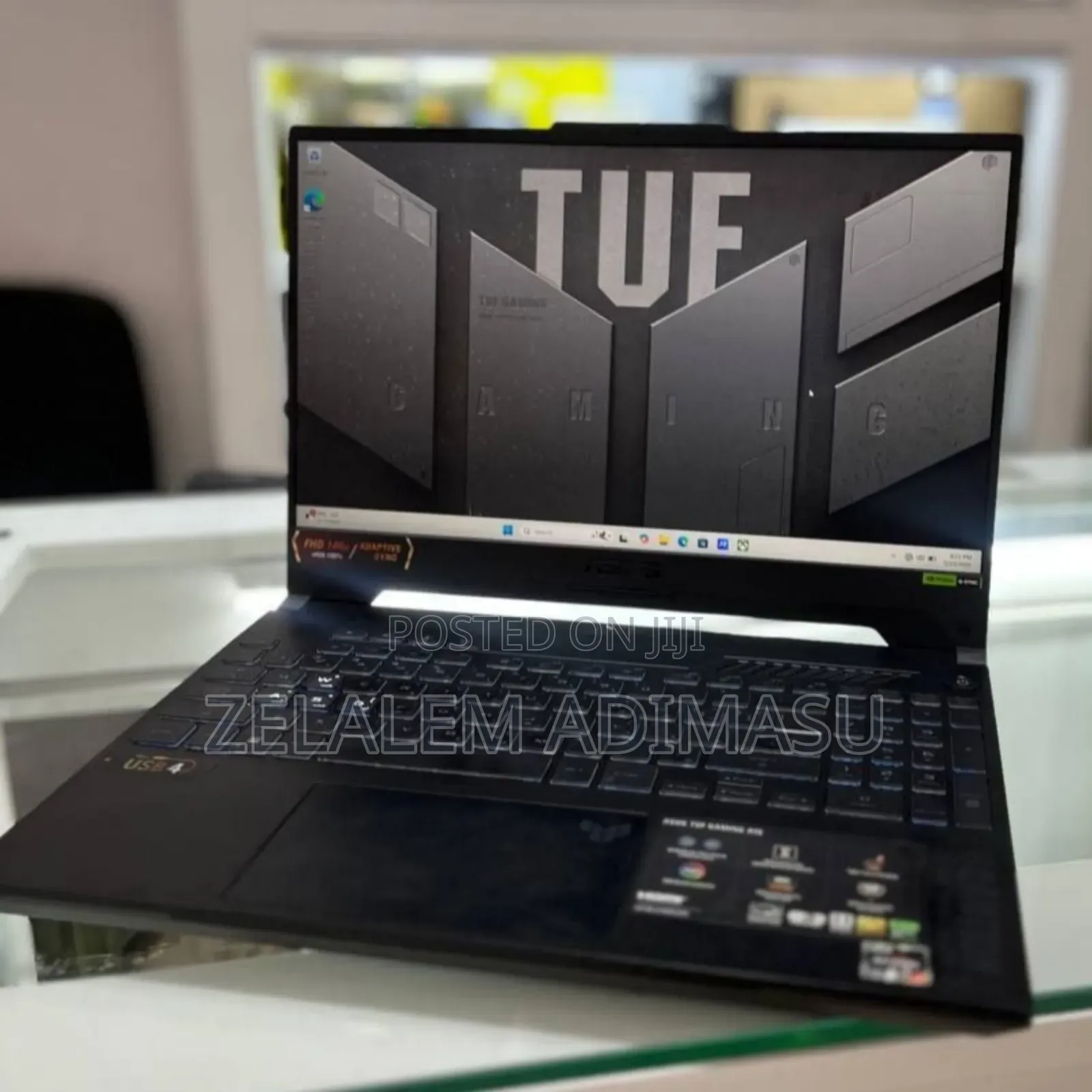 New Laptop Asus TUF Gaming A15 16GB AMD Ryzen 7 SSD 512GB