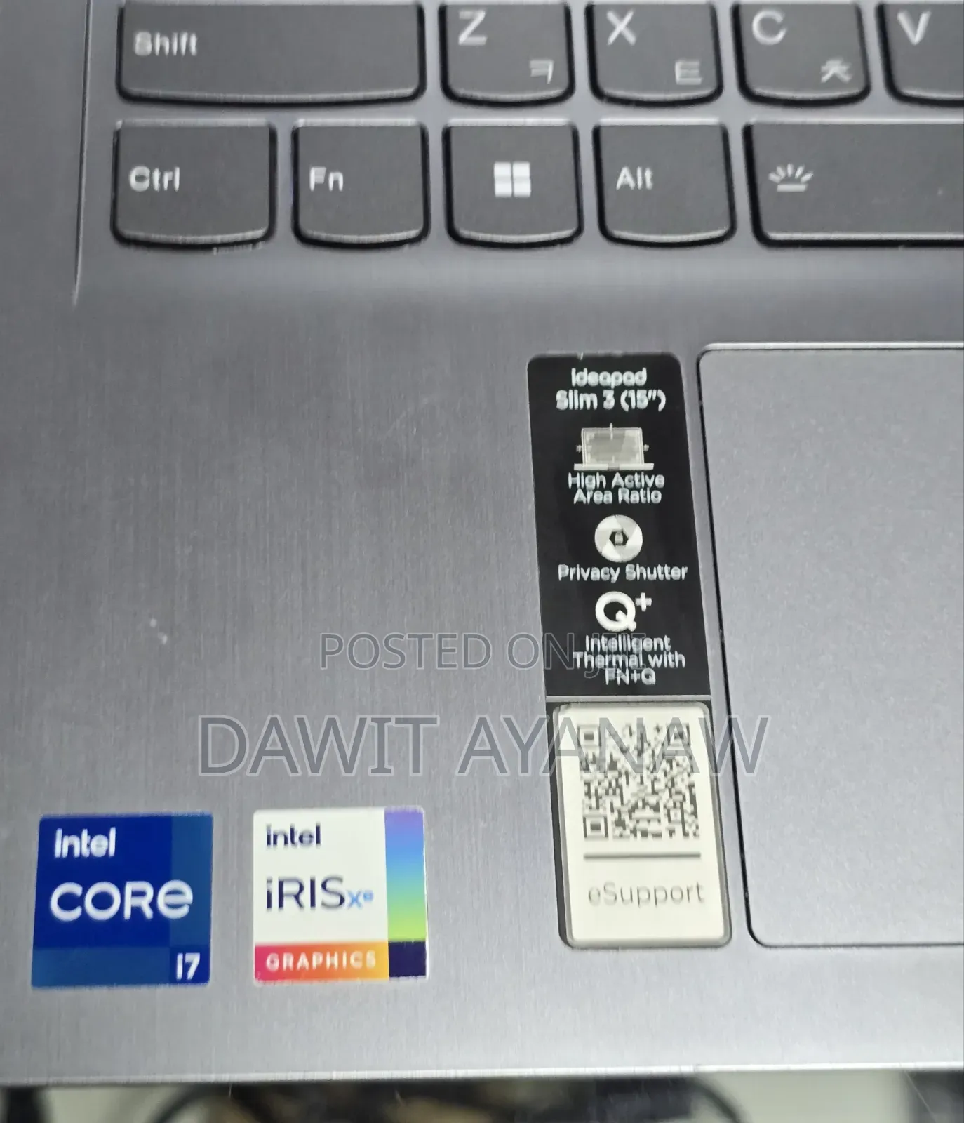 New Laptop Lenovo Ideapad 3 16GB Intel Core I7 SSD 512GB