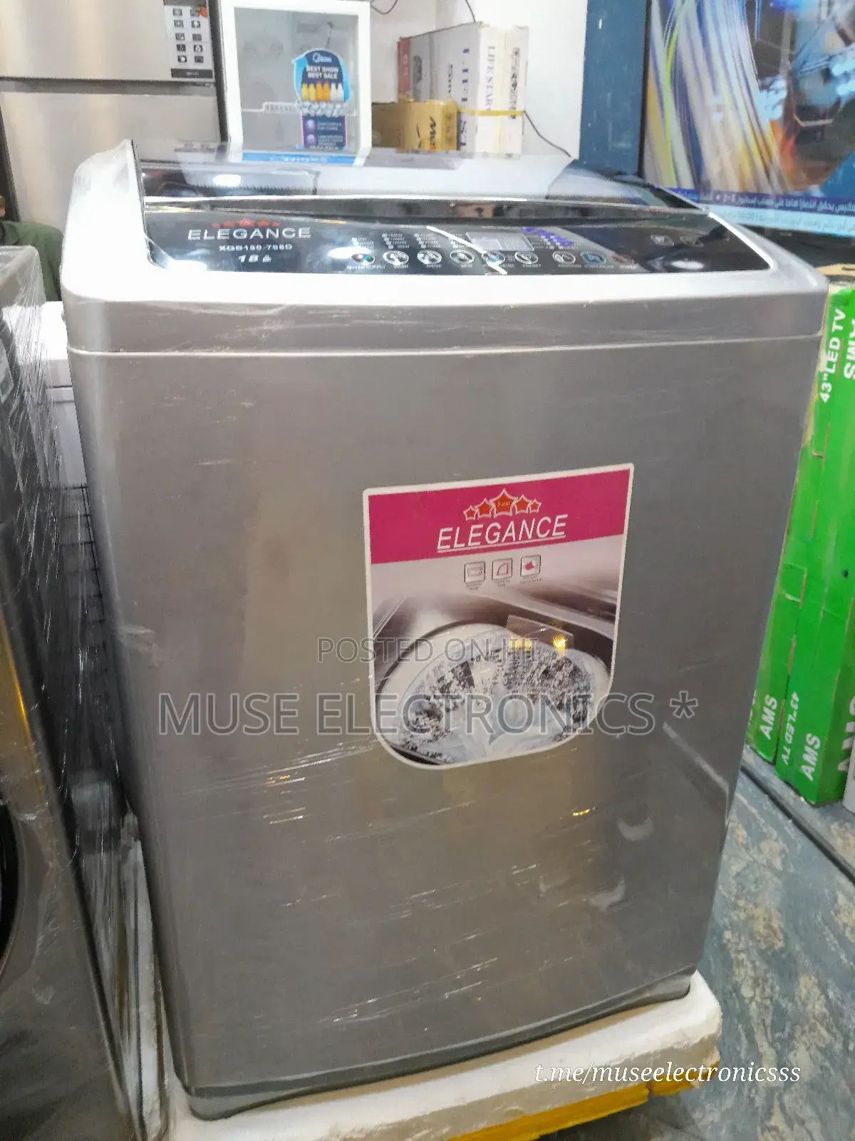 Elegance 18kg Full Automatic Washing Machine