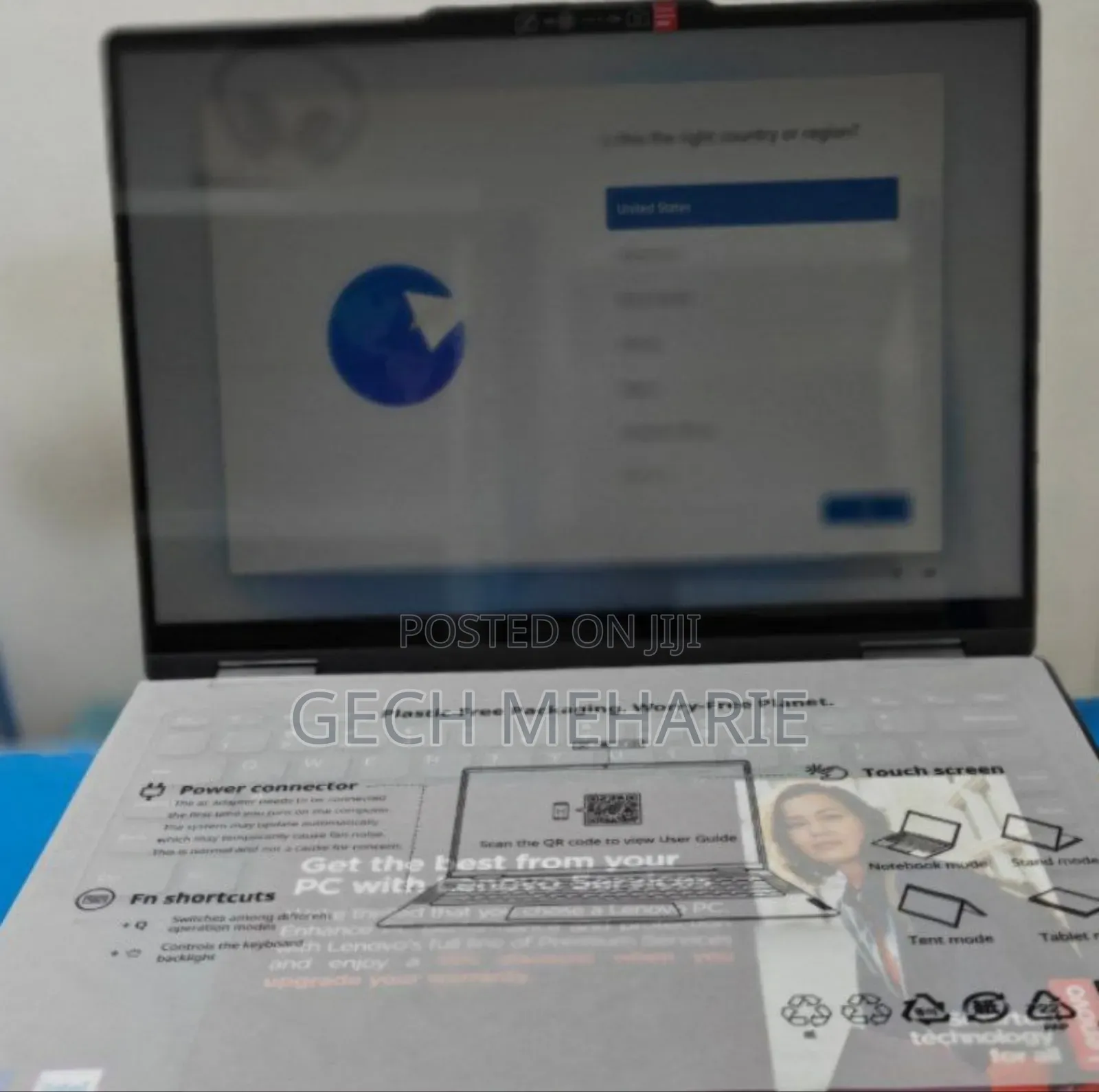 New Laptop Lenovo Yoga 7i 16GB Intel Core Ultra 7 SSD 1T