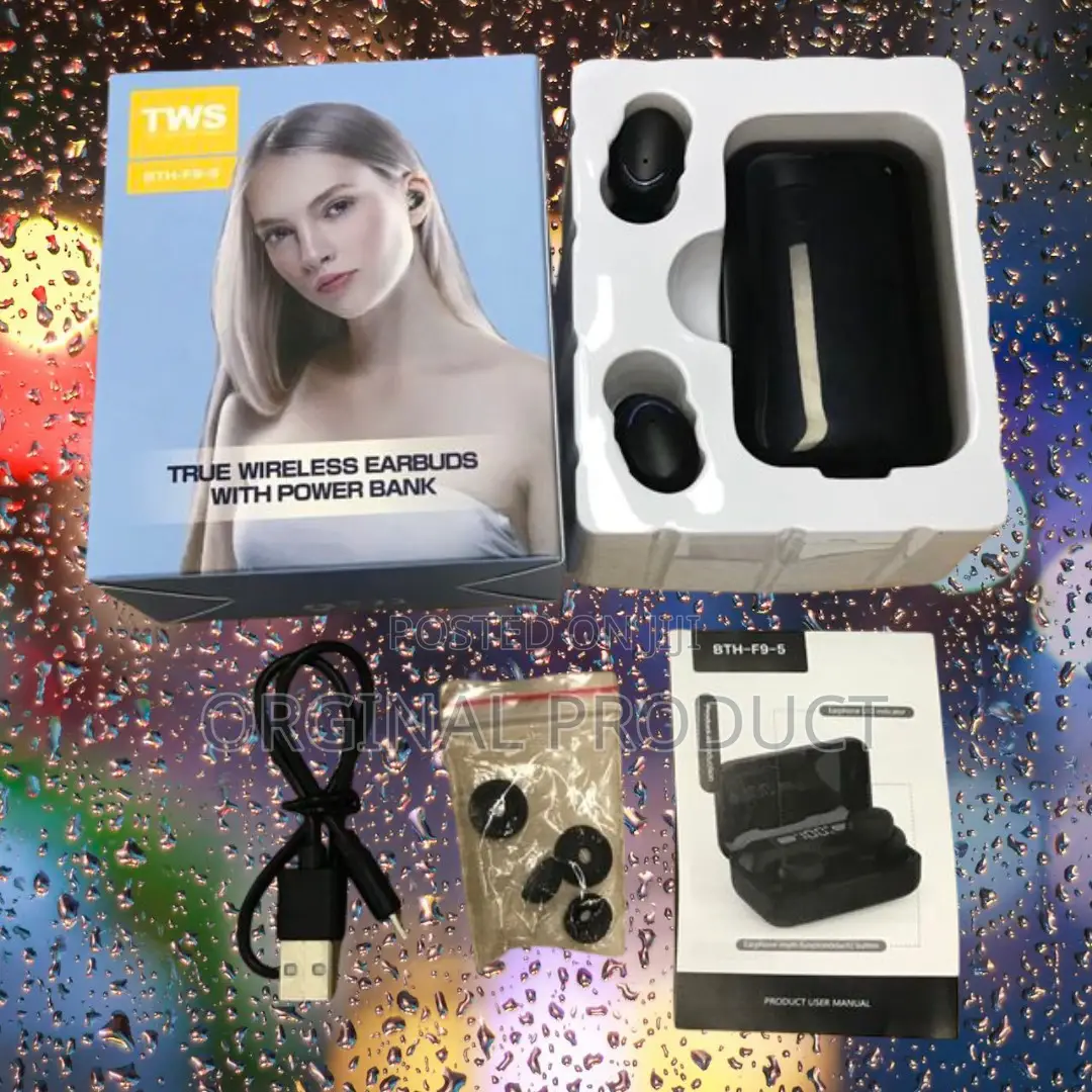 Built to Last: Durable F9 Earbuds