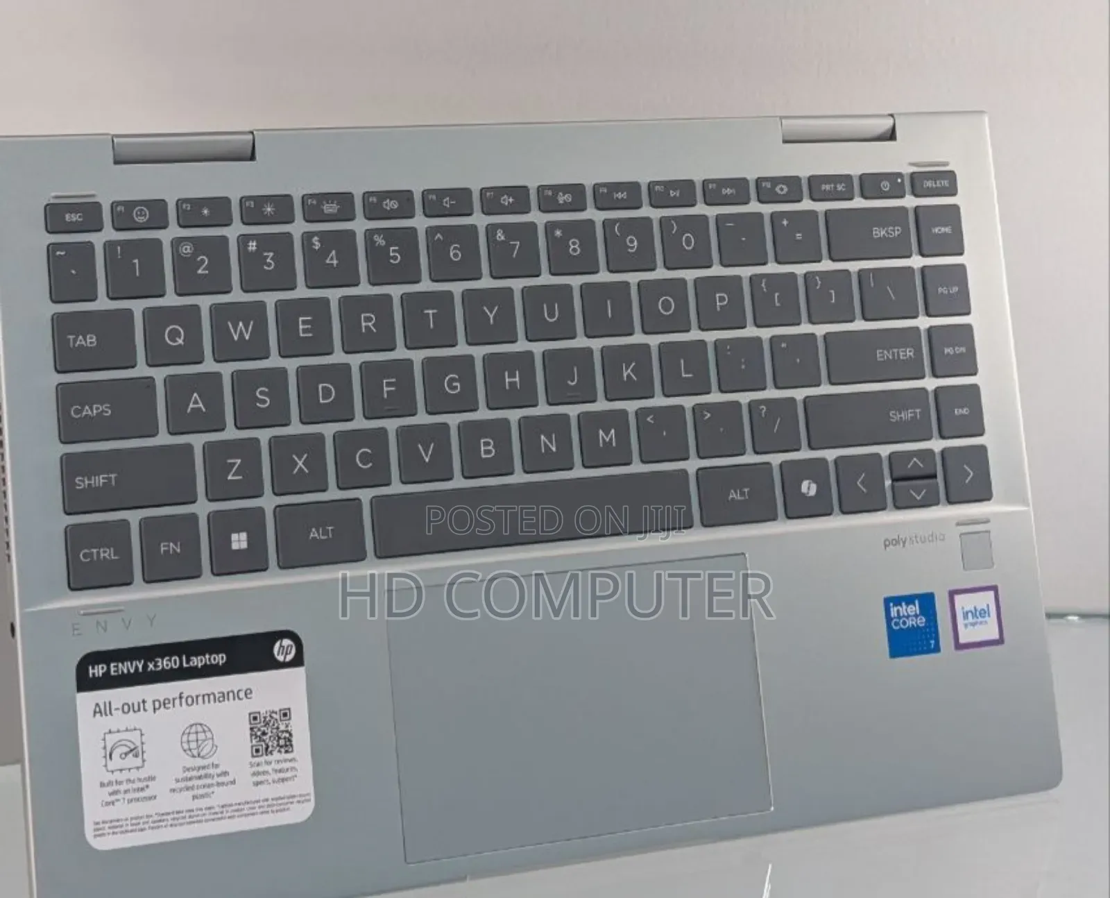 New Laptop HP Envy X360 16GB Intel Core I7 SSD 512GB