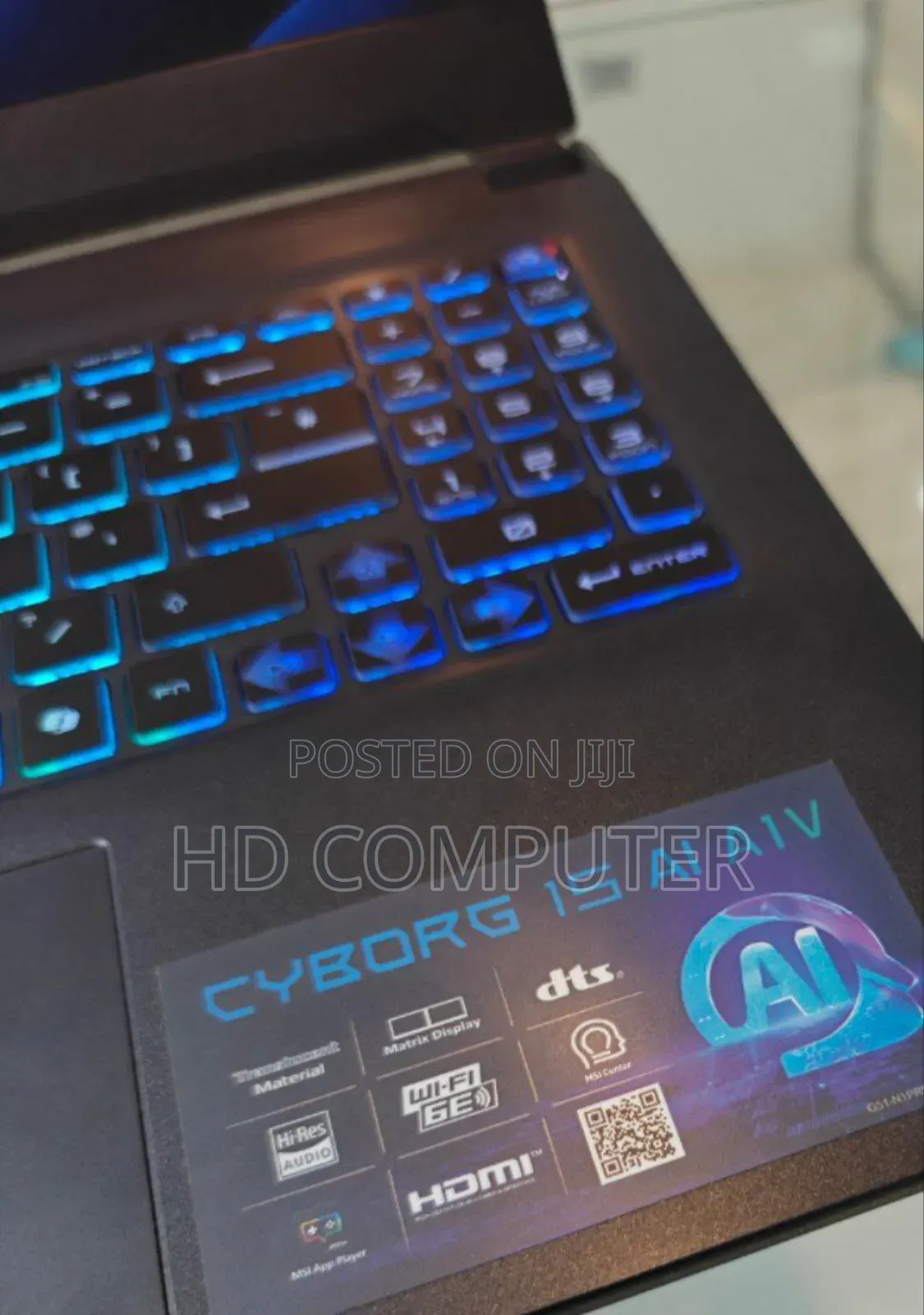 New Laptop MSI Cyborg 15 16GB Intel Core Ultra 7 SSD 1T