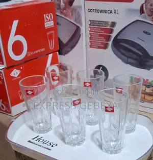 የዉሃ ብርጭቆ Water Glassware Sets