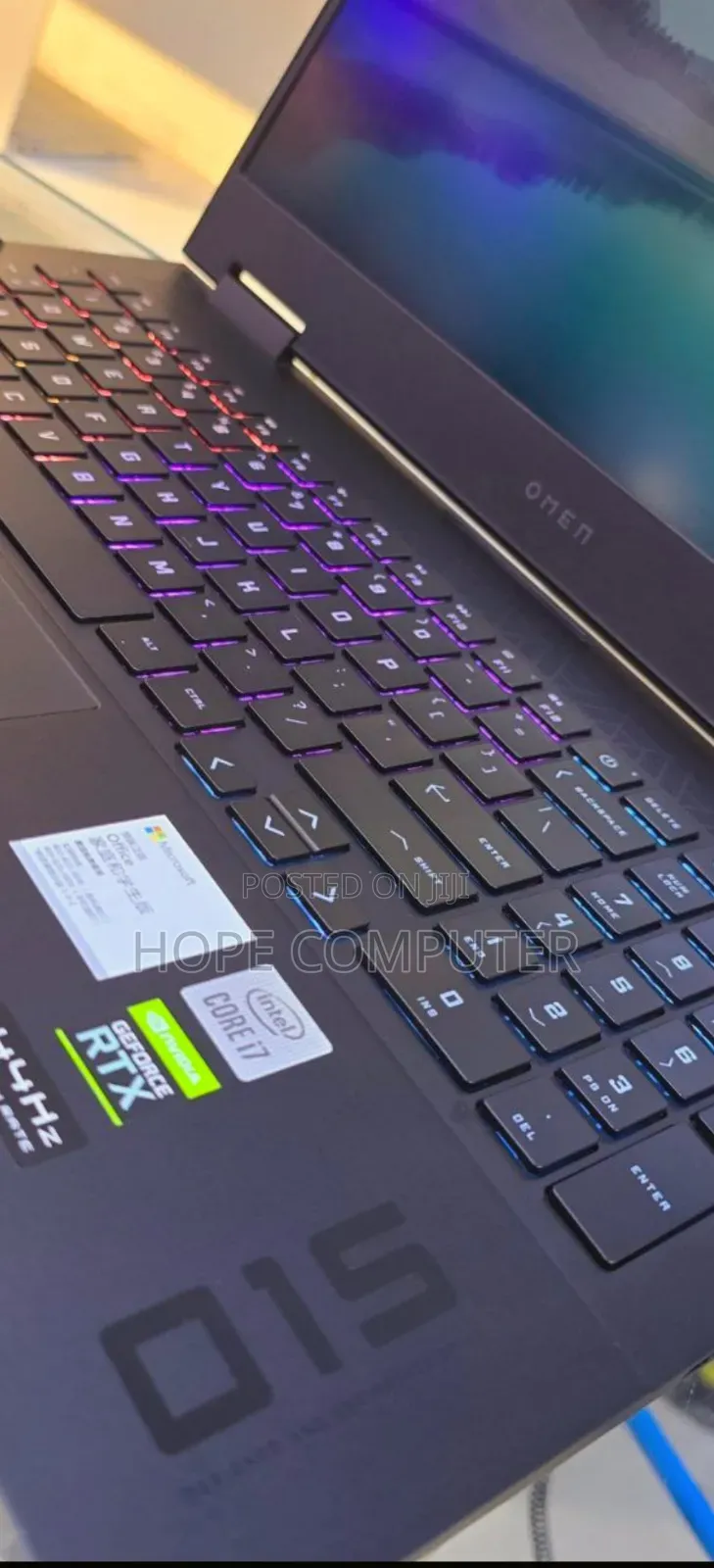 New Laptop HP Omen 15 16GB Intel Core I7 SSD 256GB