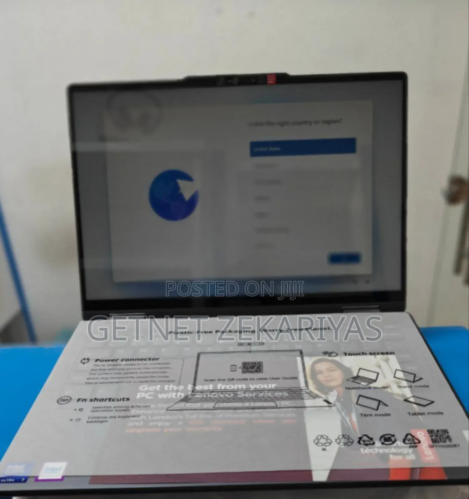 New Laptop Lenovo Yoga C740 16GB Intel Core Ultra 7 SSD 1T