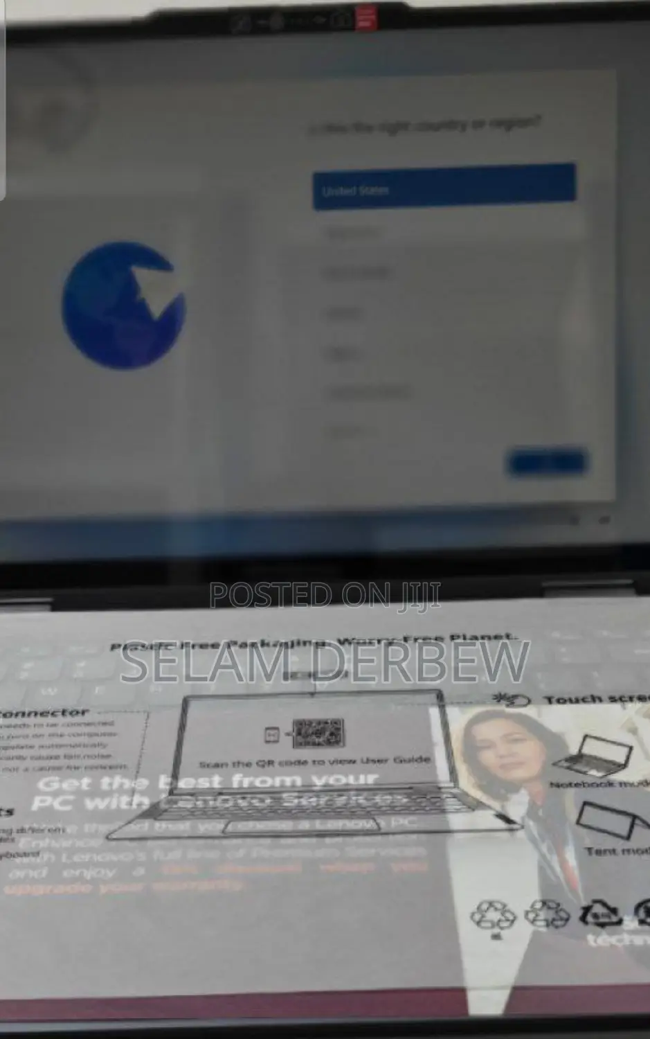 New Laptop Lenovo Yoga 2 16GB Intel Core Ultra 7 SSD 1T