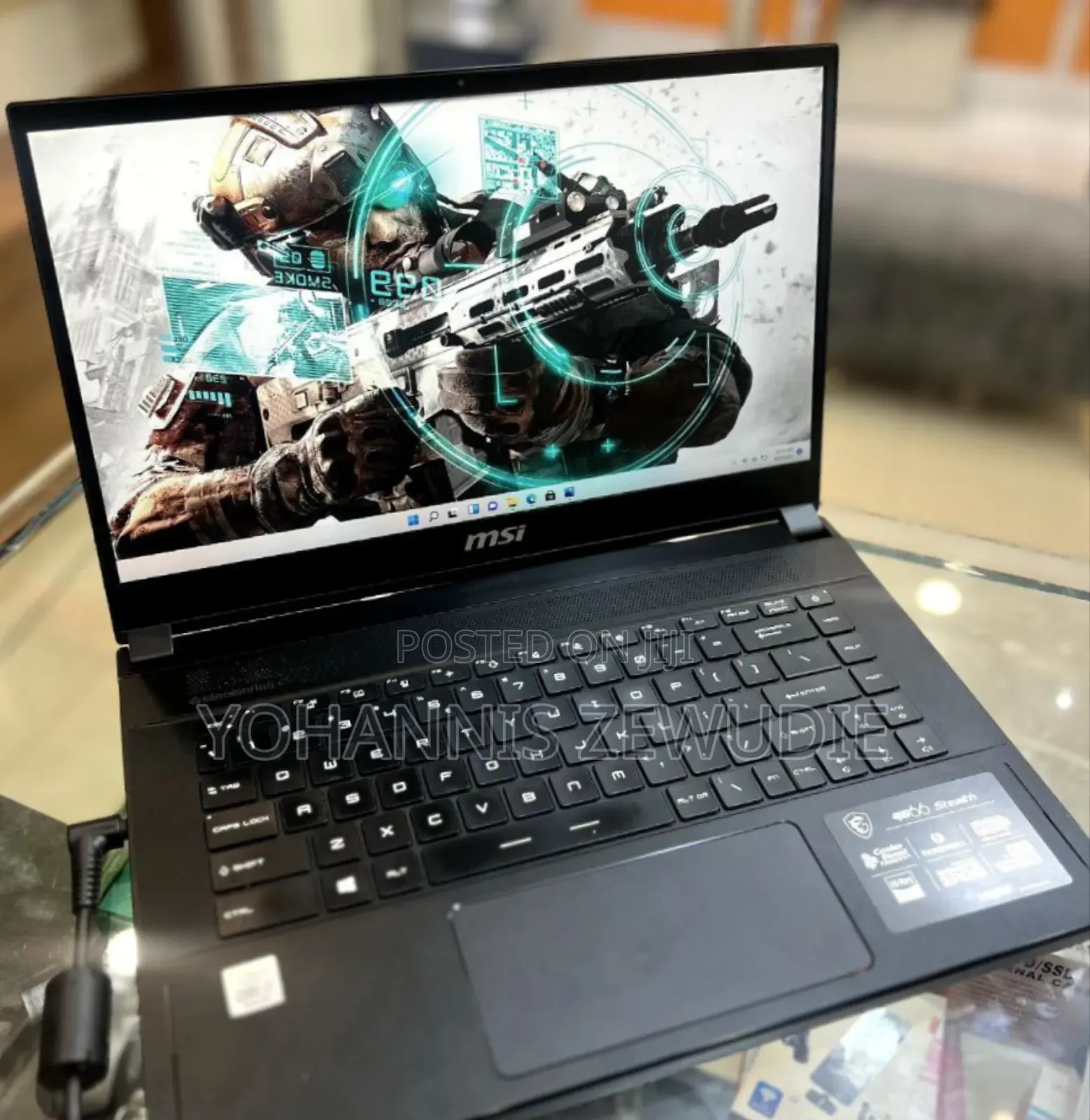 Laptop MSI GS66 Stealth 10SGS 16GB Intel Core I7 SSD 1T