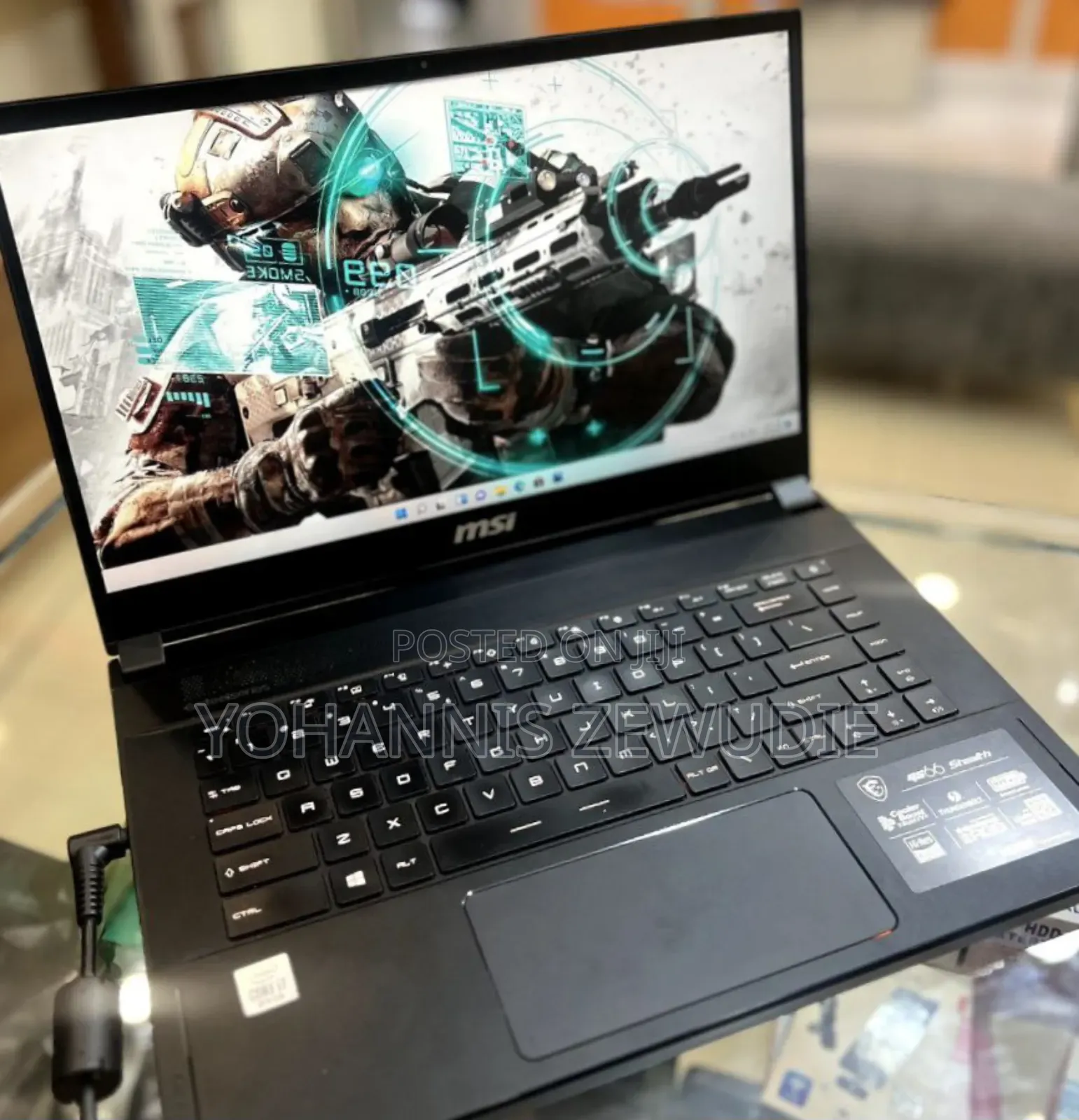 Laptop MSI GS66 Stealth 10SGS 16GB Intel Core I7 SSD 1T