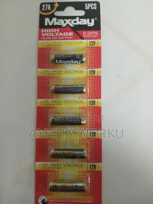 Photo - Maxday High Voltage Alkaline Battery 27a 12v