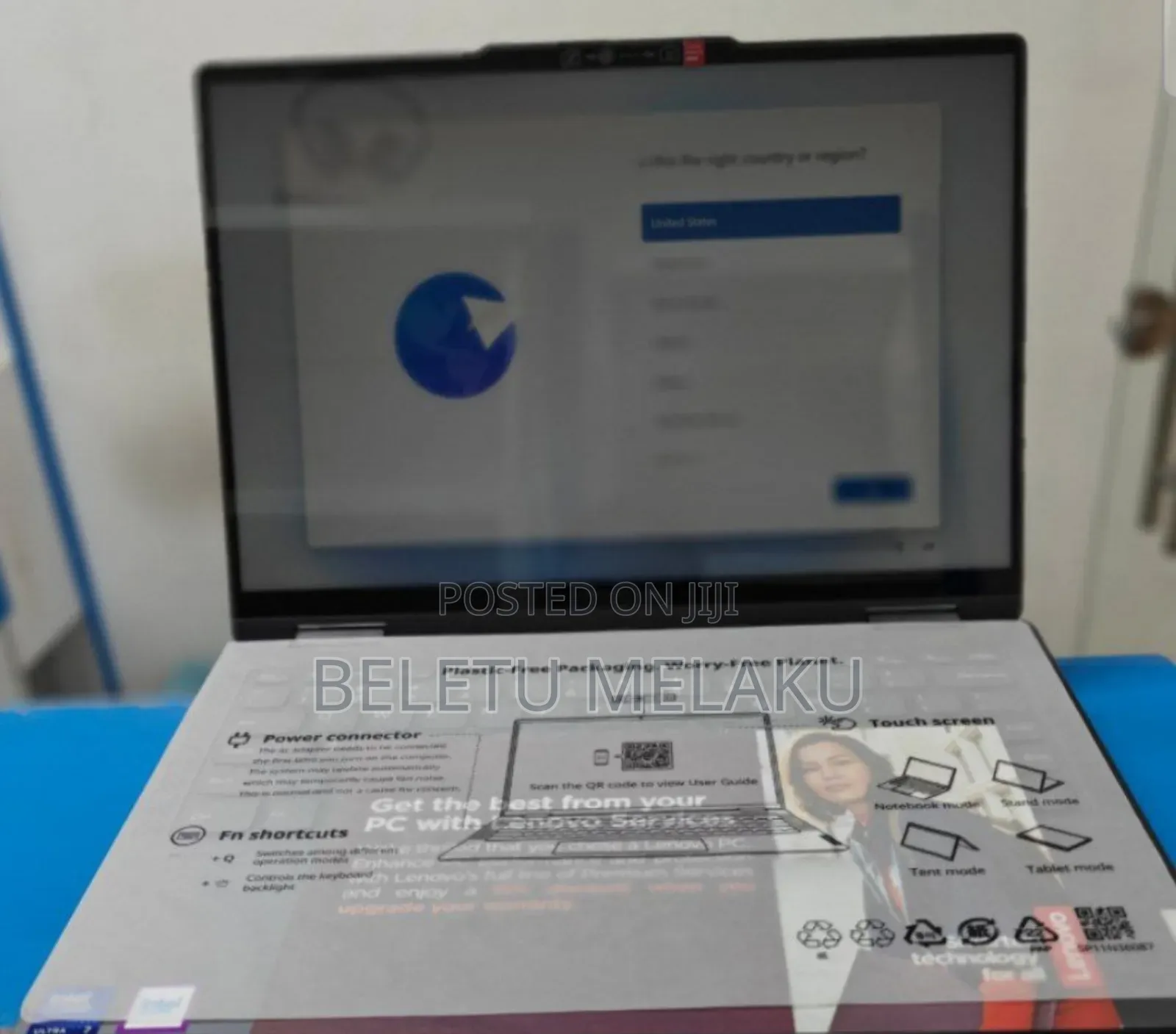 New Laptop Lenovo Yoga 2 16GB Intel Core Ultra 7 SSD 1T