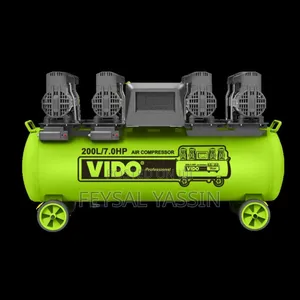 Vido Compressor 200l Silent Oil Free