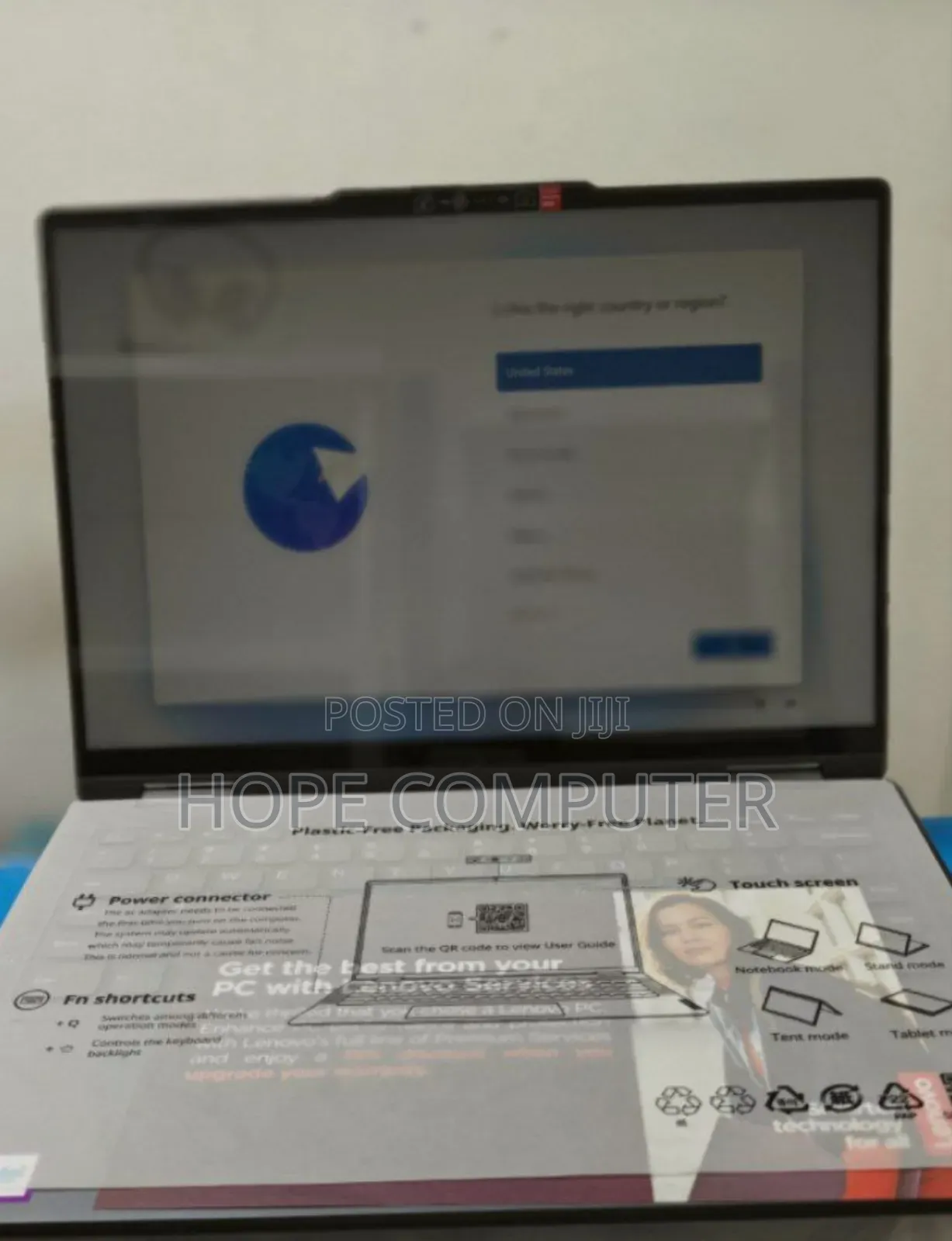 New Laptop Lenovo Yoga 7i 16GB Intel Core Ultra 7 SSD 1T