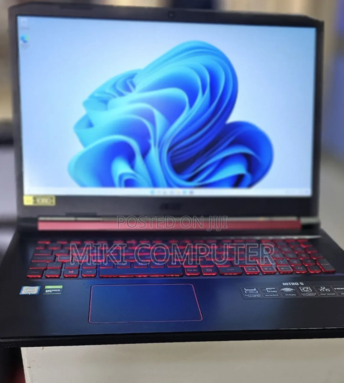 New Laptop Acer Nitro 5 16GB Intel Core I7 SSD 512GB