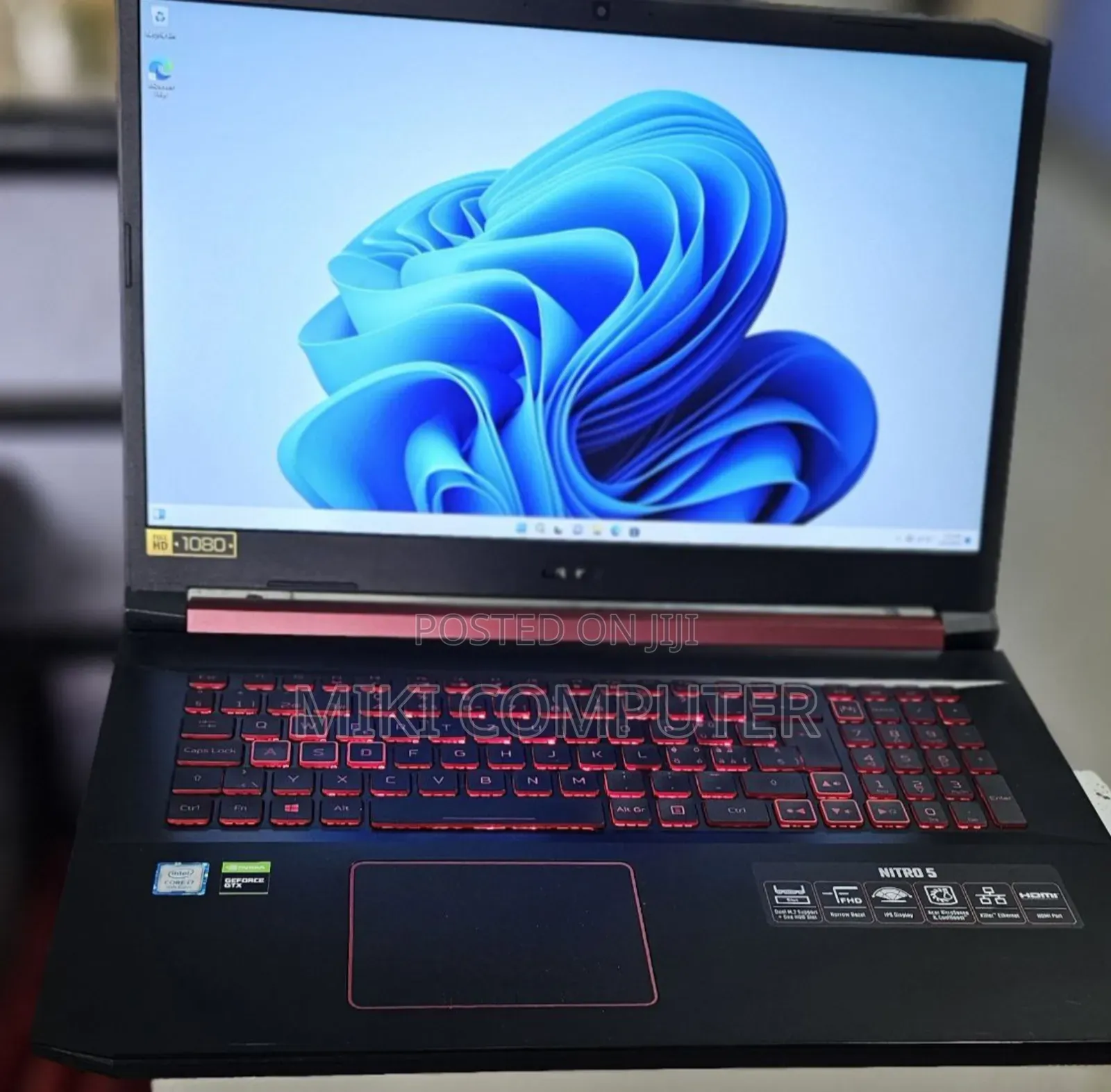 New Laptop Acer Nitro 5 16GB Intel Core I7 SSD 512GB