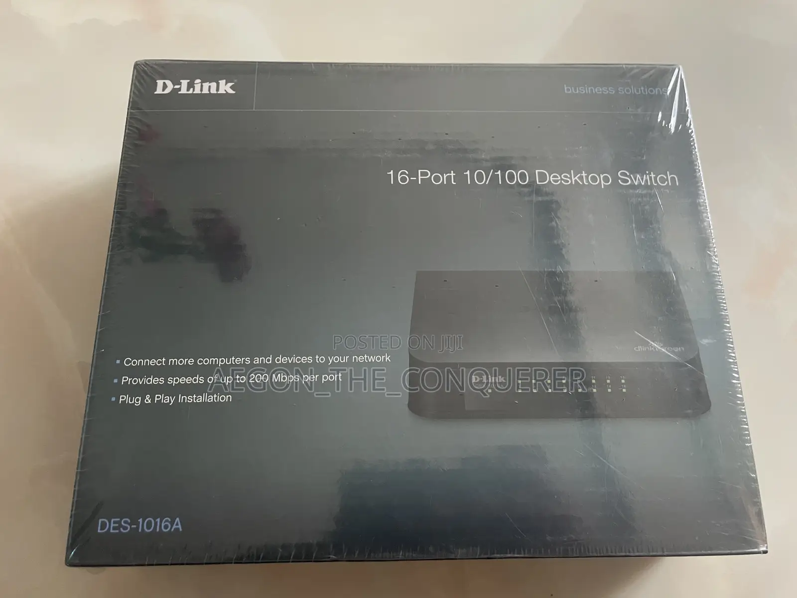 D-Link 16 Port Desktop Switch