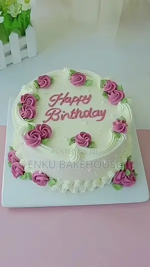 Rose Birthday Cake
