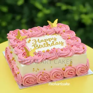 Photo - Pink Birthday Cake