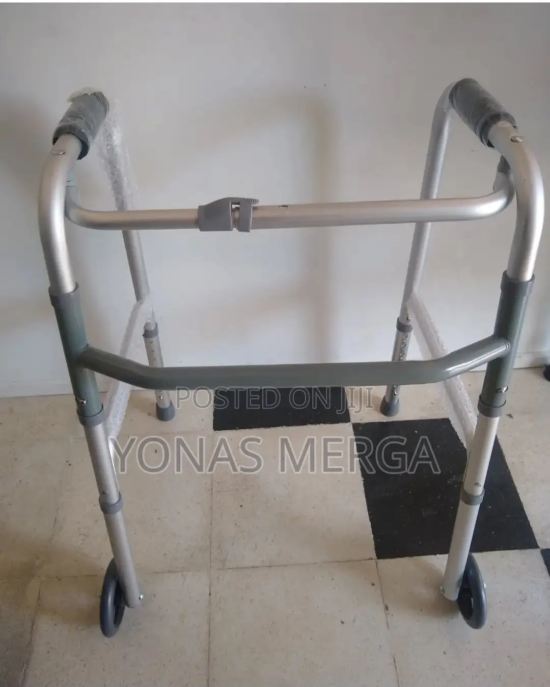 Walker፮×Walking Aid,2 Styles, Load-Bearing 150kg (Color : A)