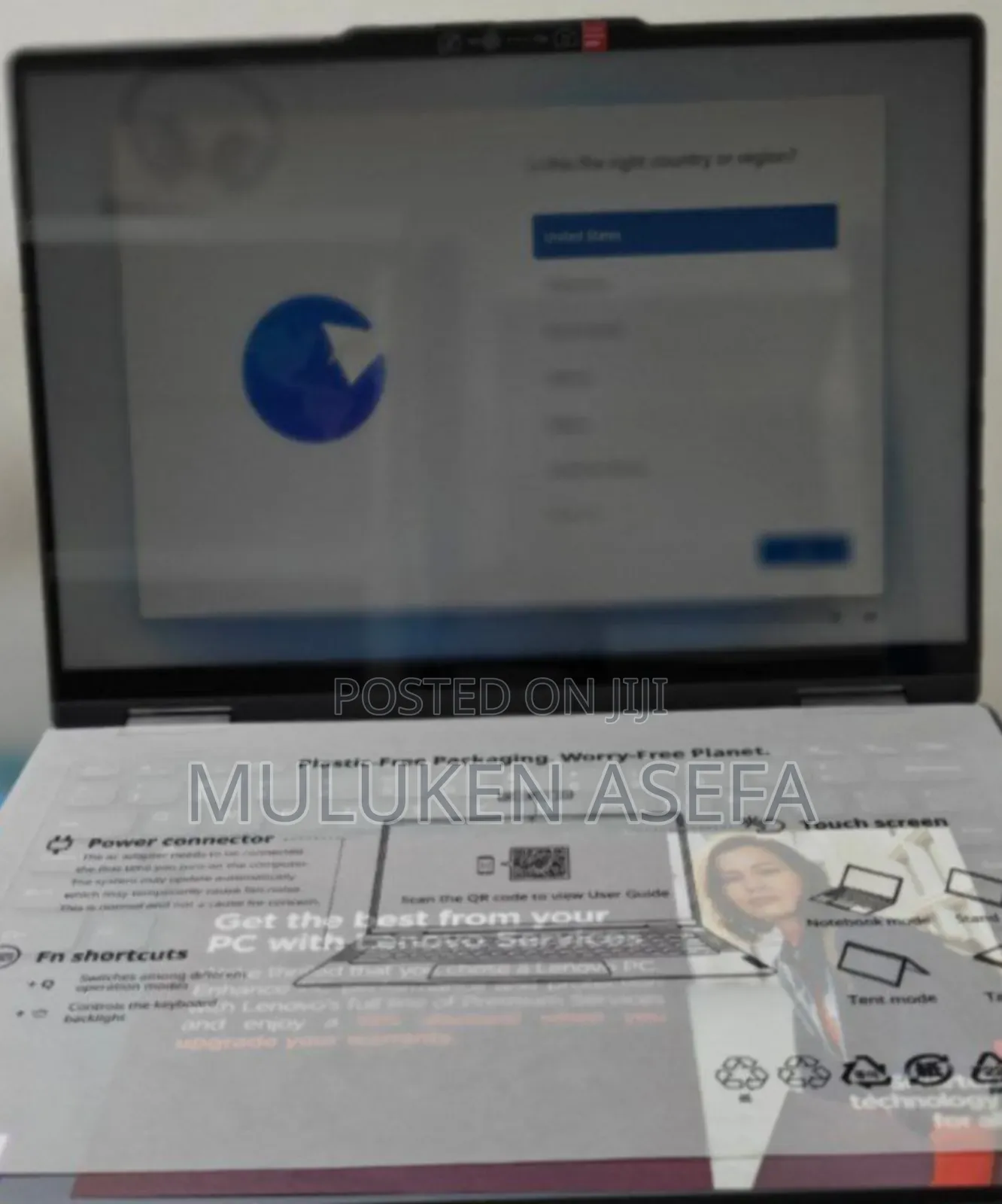 New Laptop Lenovo Yoga 11e 16GB AMD Ryzen 7 SSD 1T