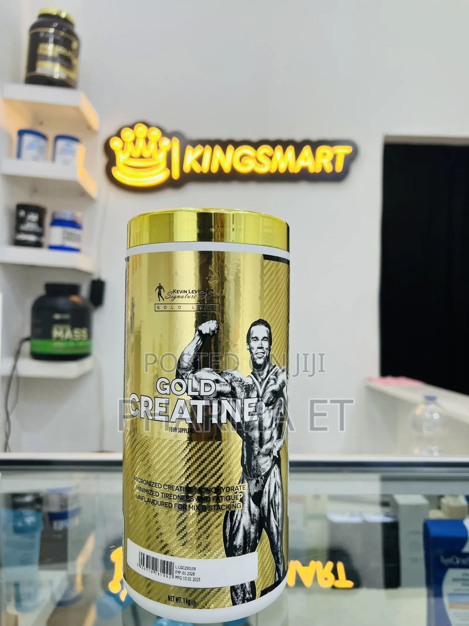 200 Servings Pure and Micronized Gold Creatine