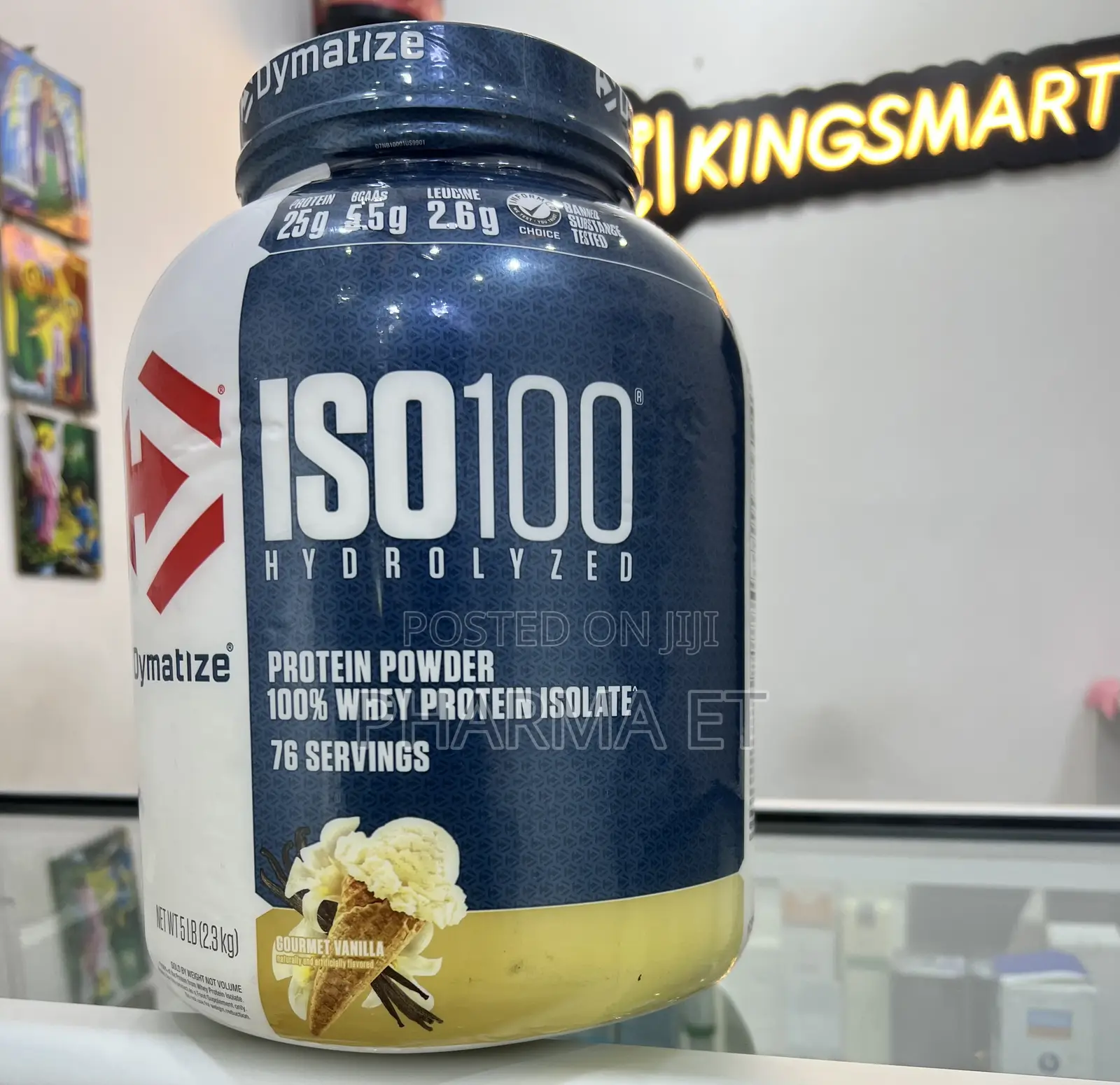 Iso Dymatize Hydrolysed and Isolated Whey Protien 2.3kg