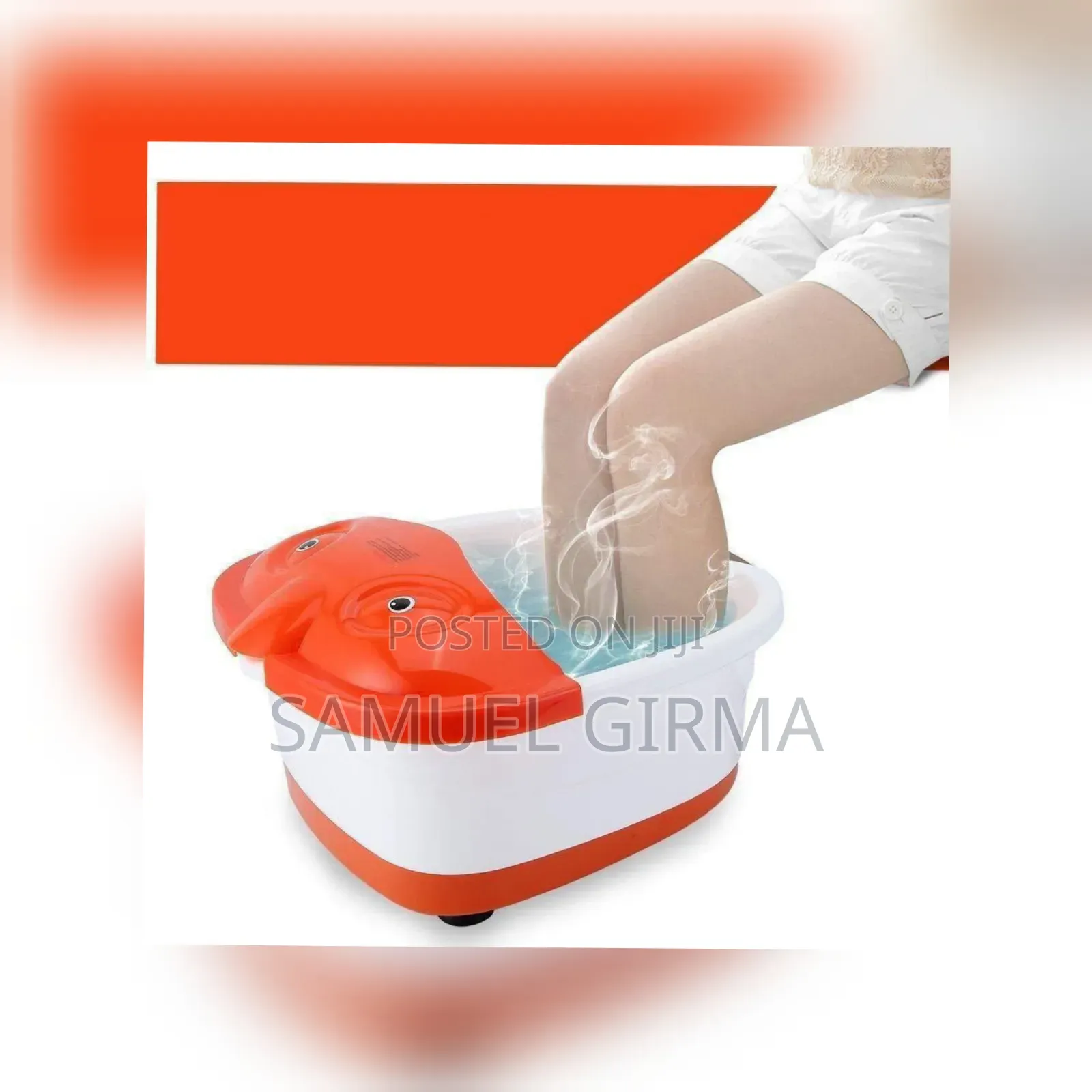 ለእግሮቻችን ተጨማሪ ውበት የሚያላብስfoot Bath Massager