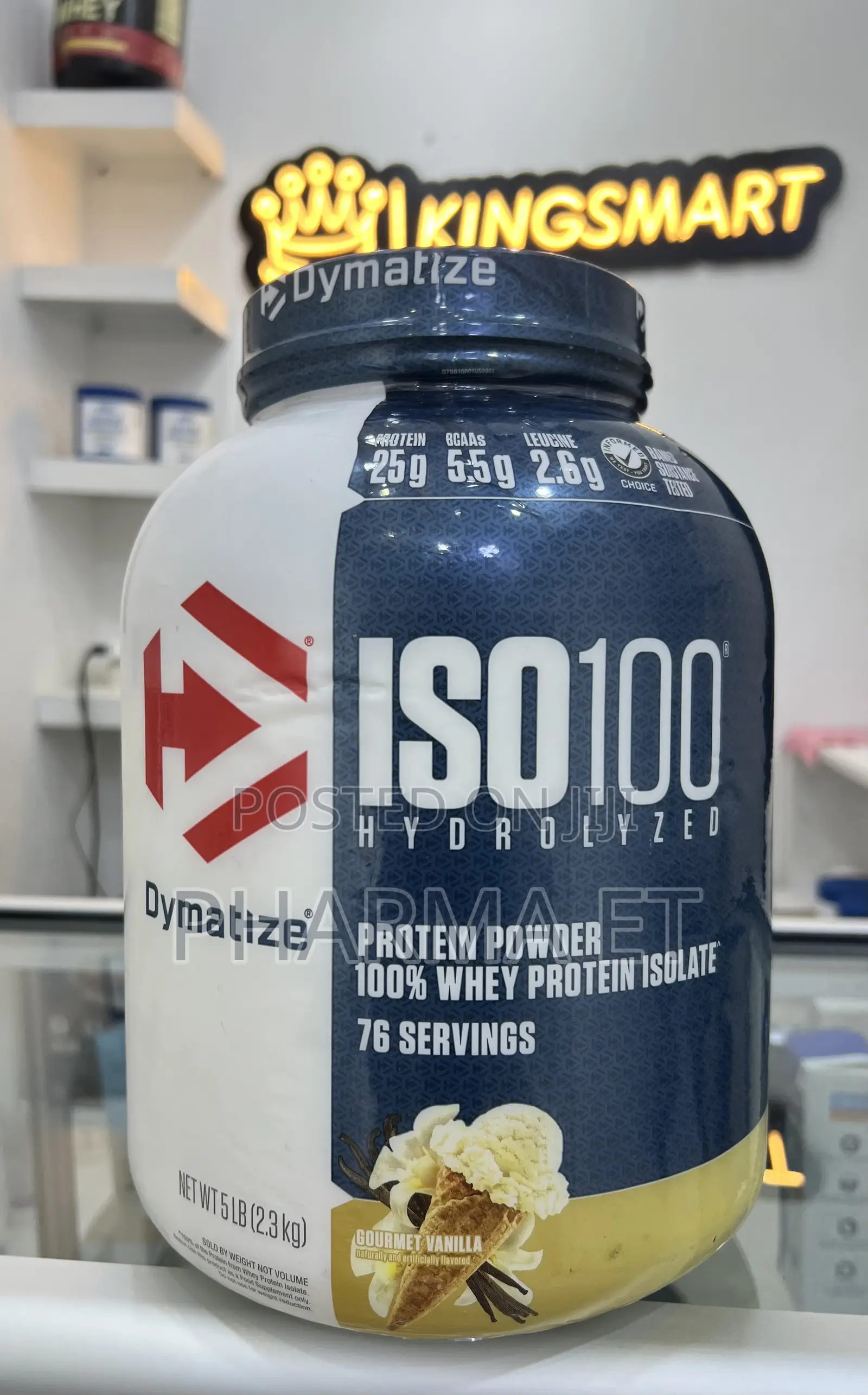 #1 Selling Whey Protein Brand Dymatize Iso 100 Whey Protein