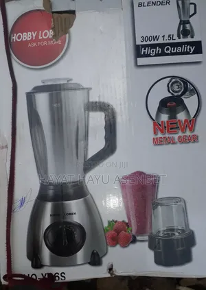 Photo - Hoppy Lobby Juce Grander 2 in 1ጁስ መፍጫ 1.5l