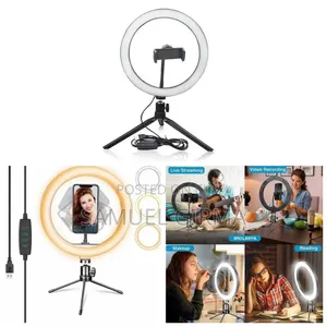 Ksix Ring Led With Tripod Kit