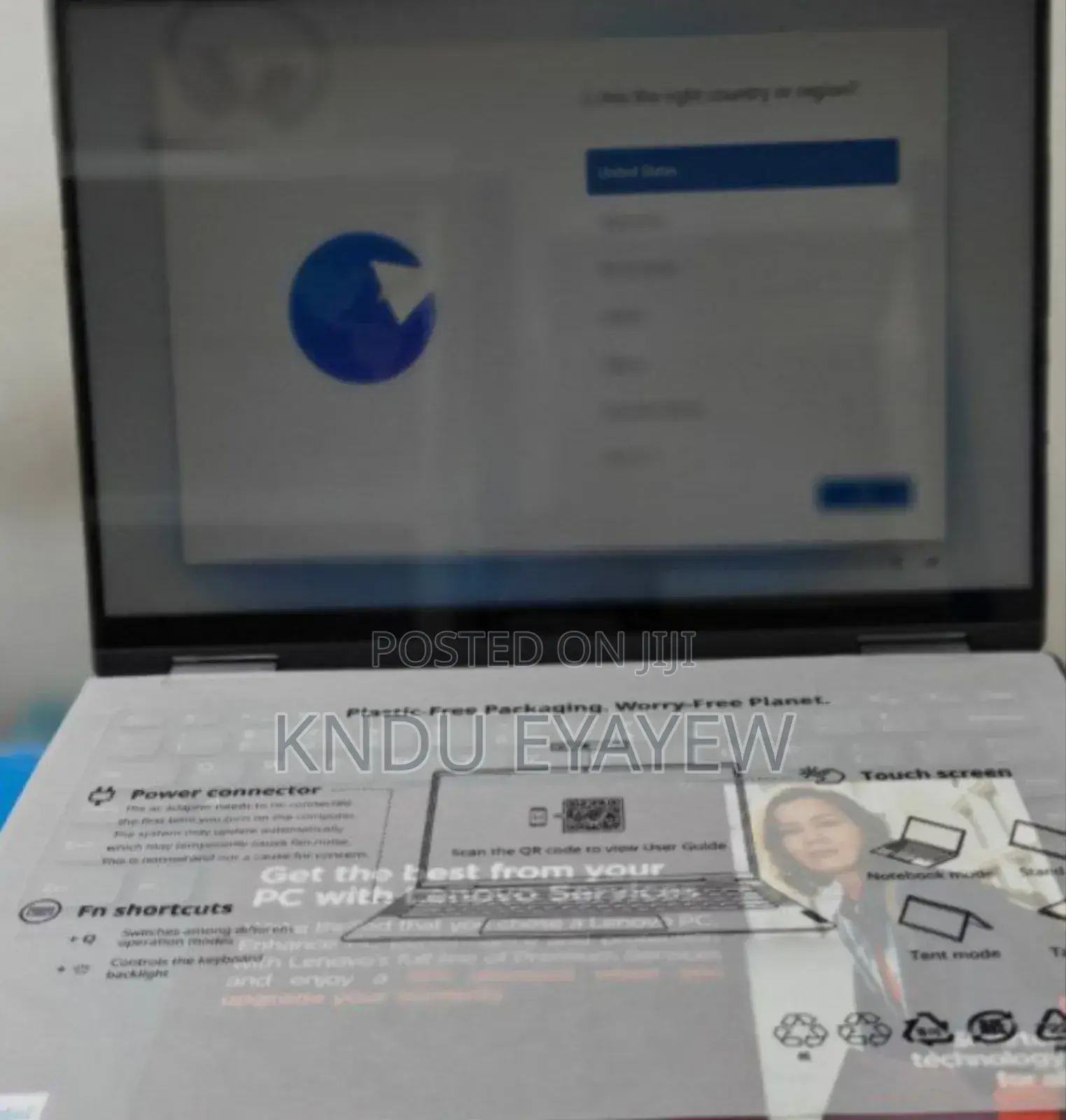 New Laptop Lenovo ThinkPad Yoga 16GB Intel Core I7 SSD 1T