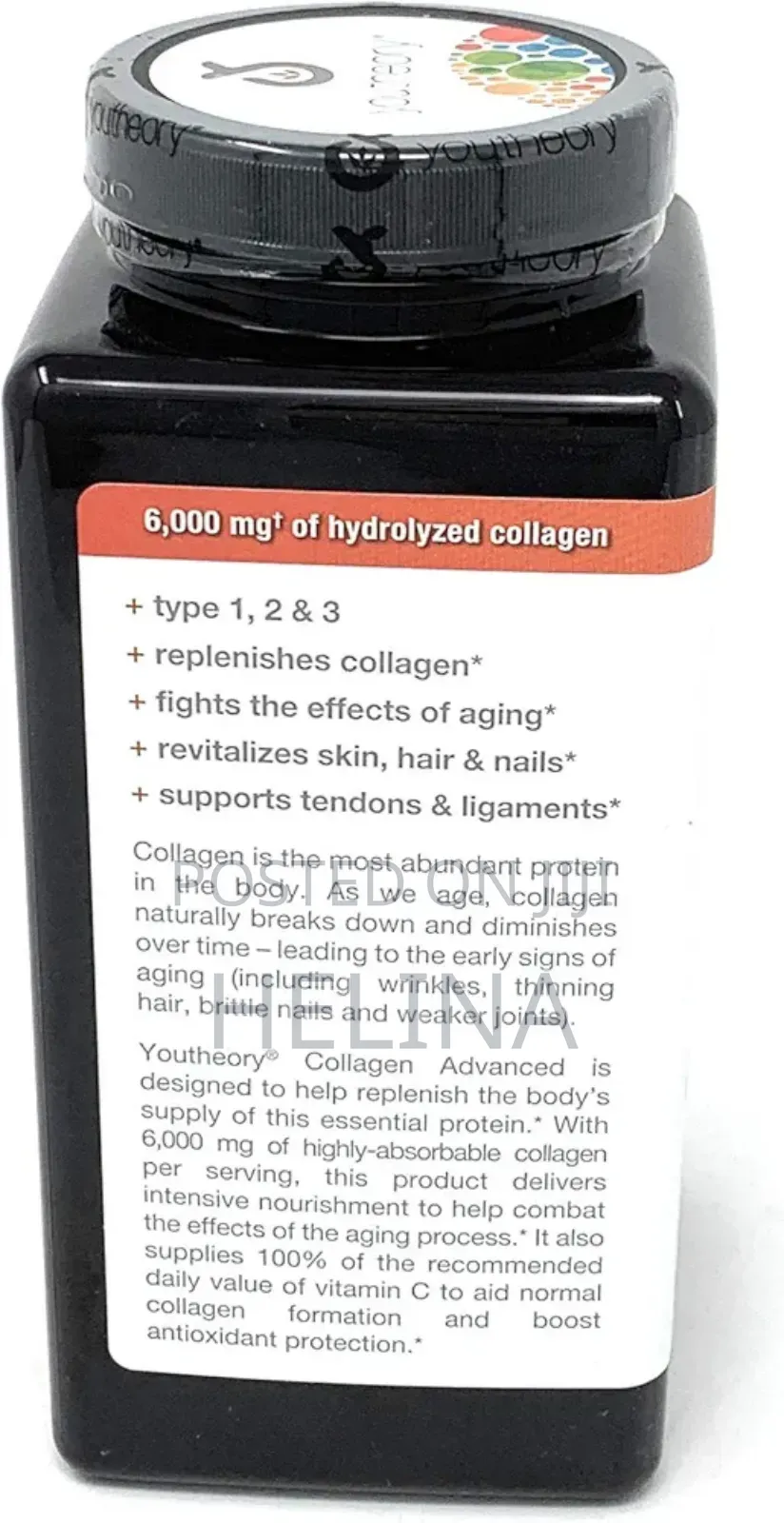 Youtheory Collagen Plus Biotin,390 Tablets From Usa