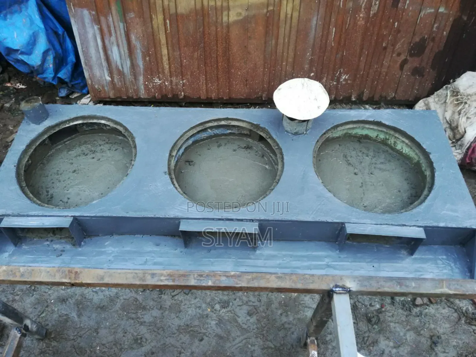 ባለ 3 የማገዶ የእንጀራ መጋገሪያ