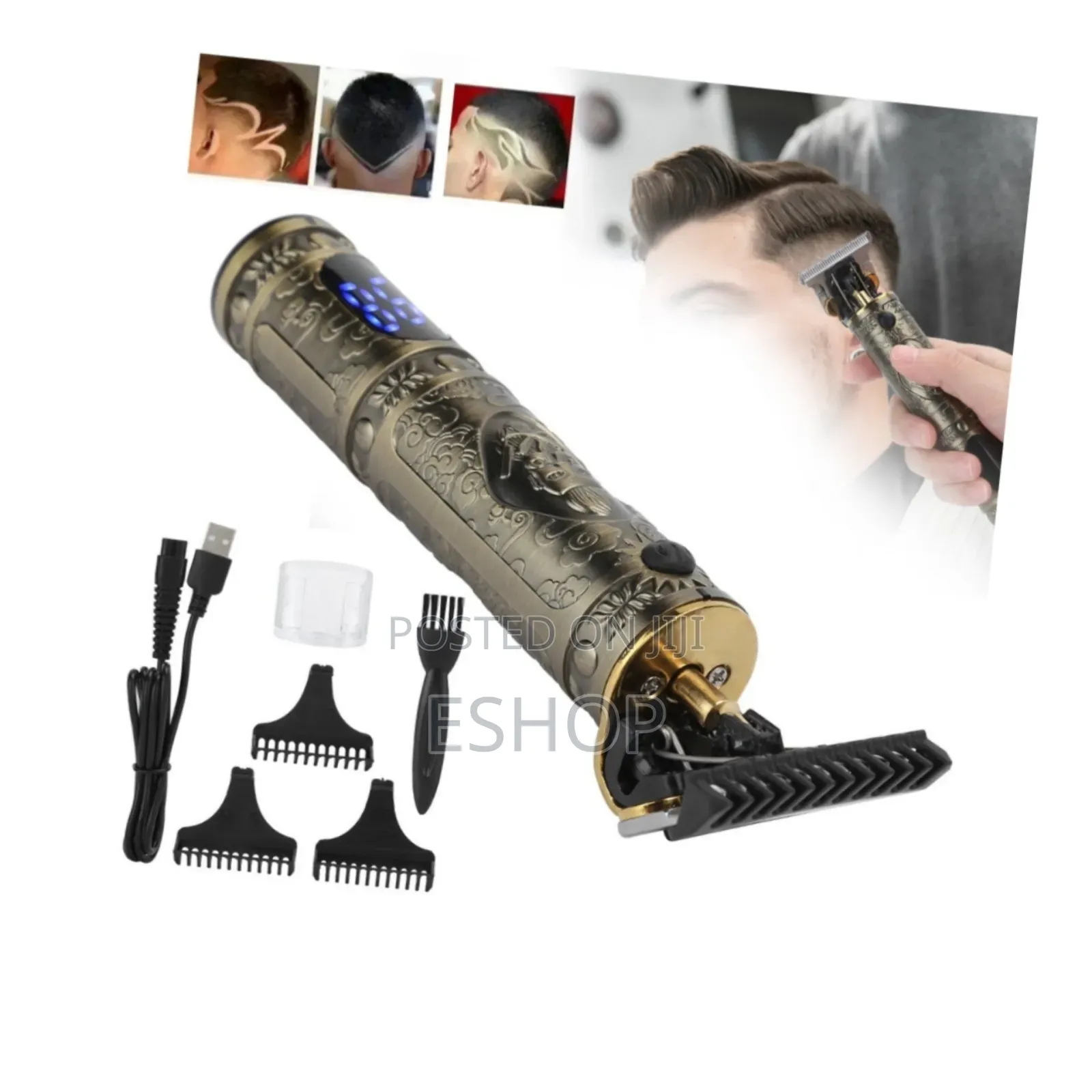 **Sleek Design Hair Trimmer – Kemei High Quality**