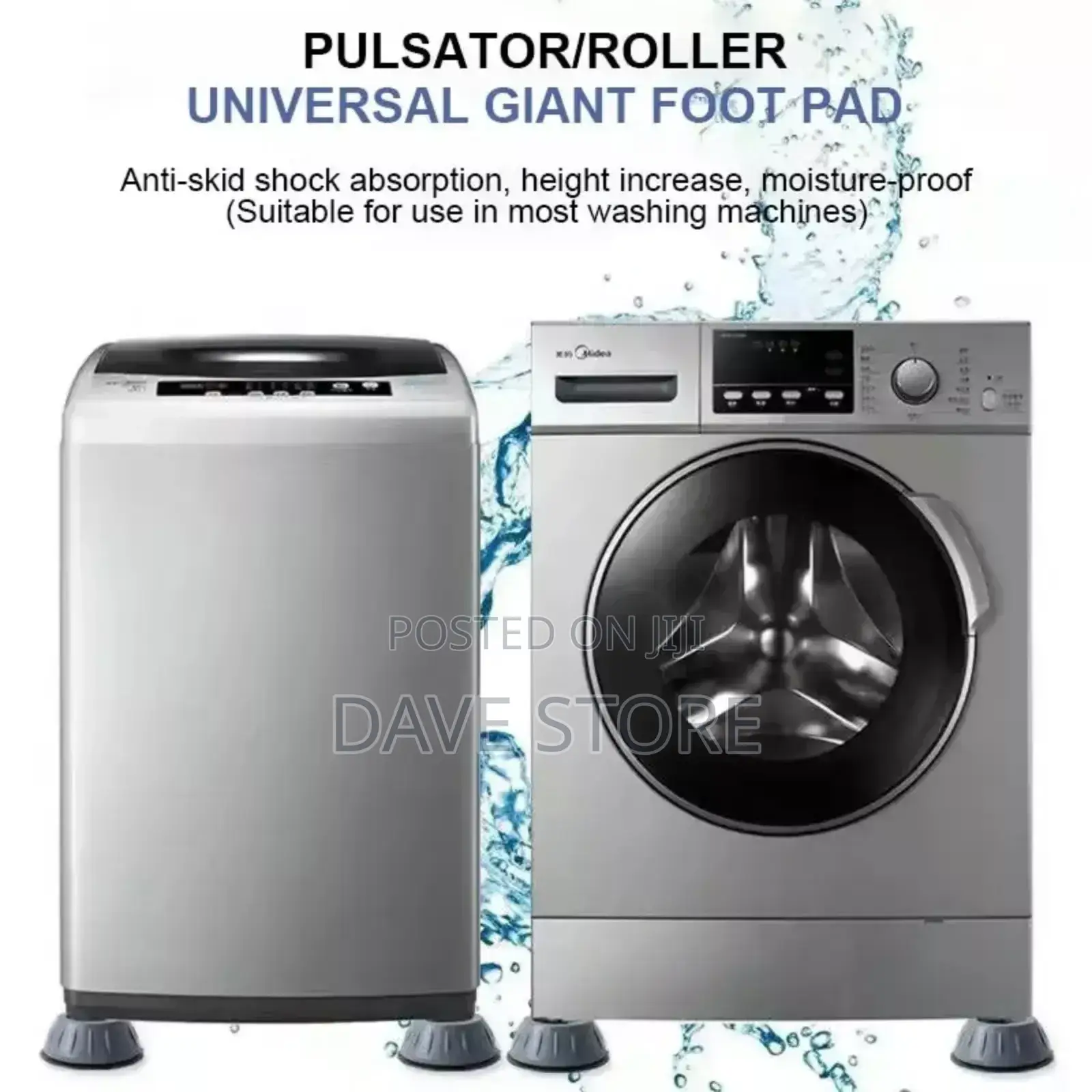 Washing Machine Anti-Vibration Feet Pads