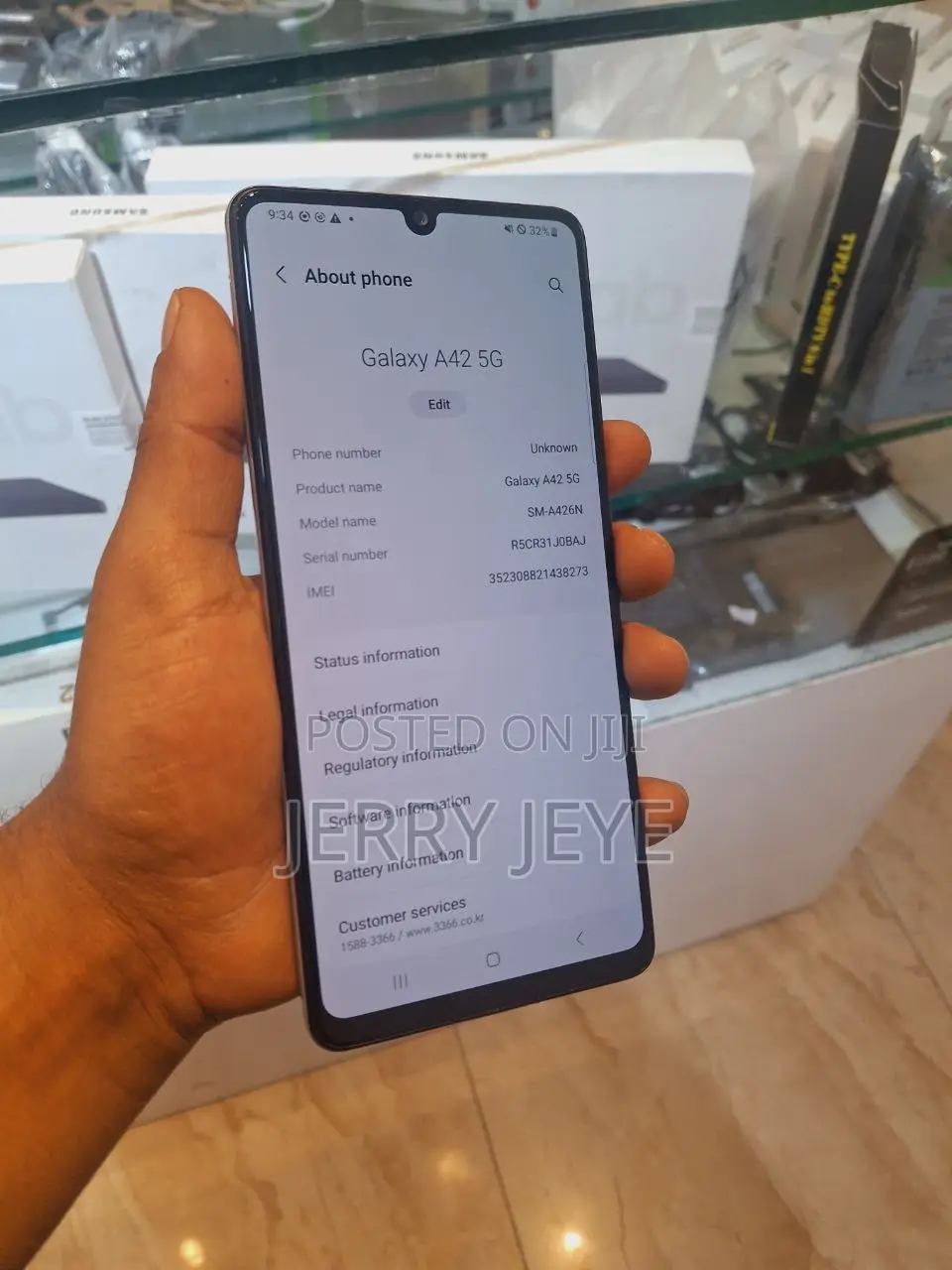 New Samsung Galaxy A42 5G 128 GB White