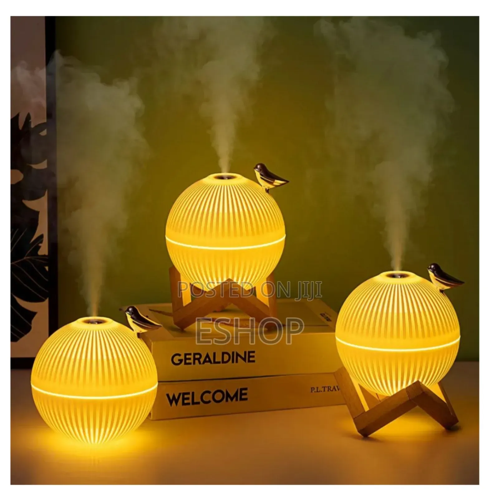 **Mood Light Humidifier – Creates a Calming Atmosphere**