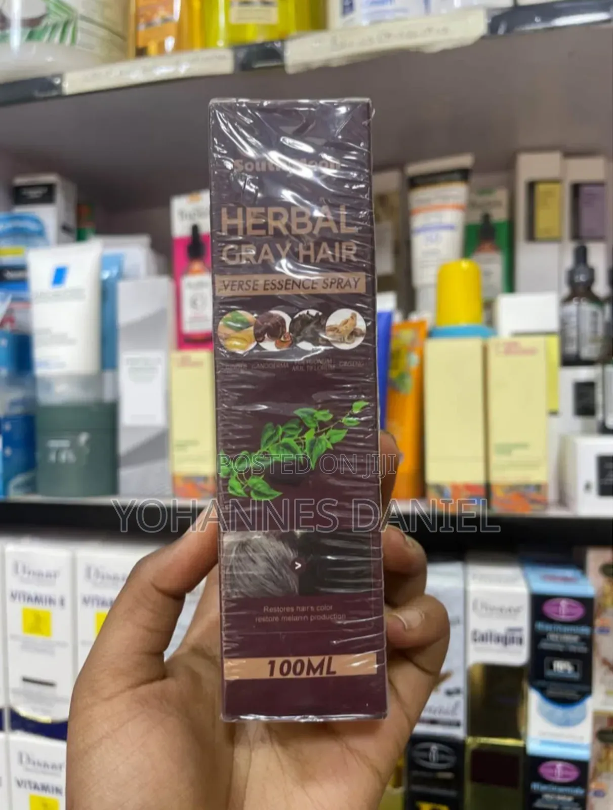 Herbal Gray Hair Removal