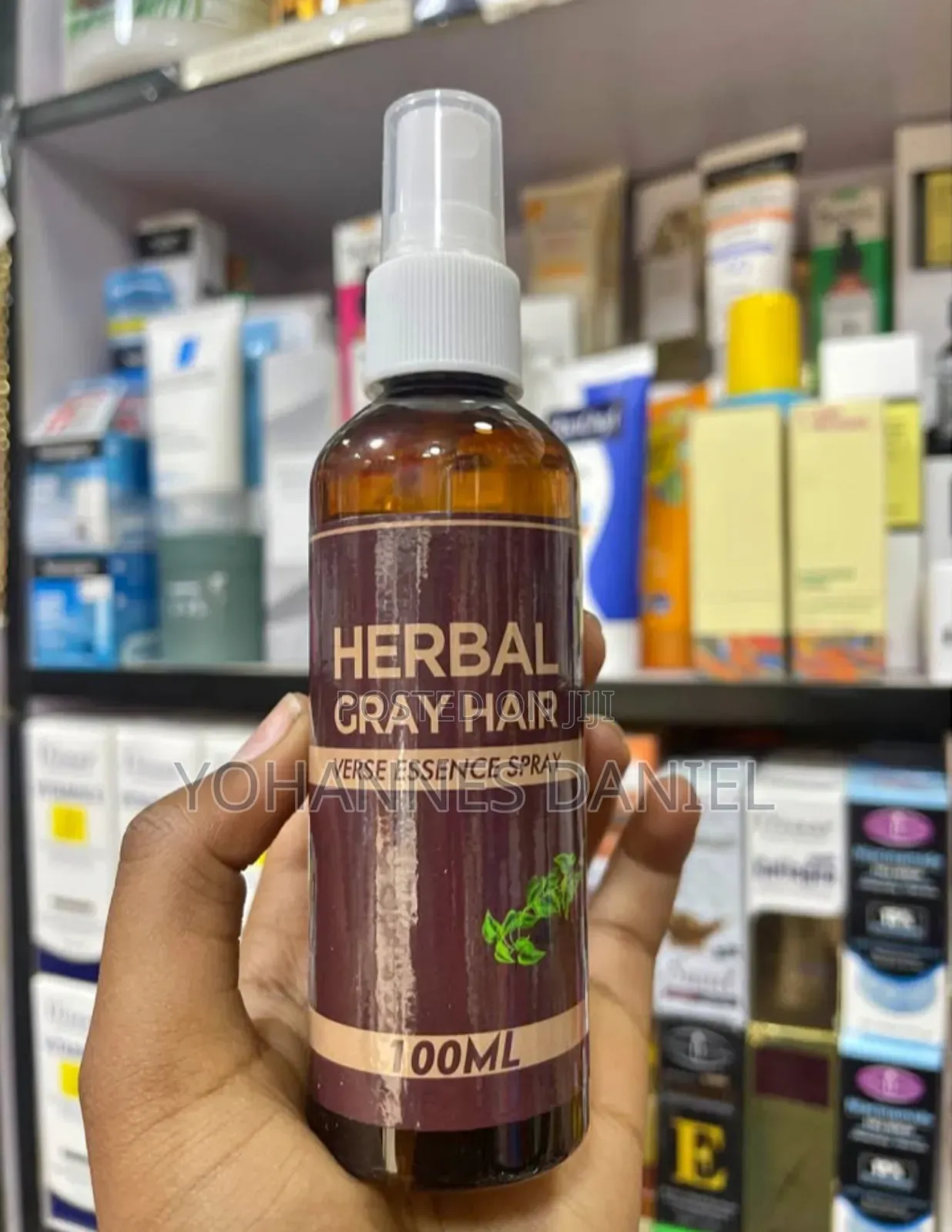 Herbal Gray Hair Removal
