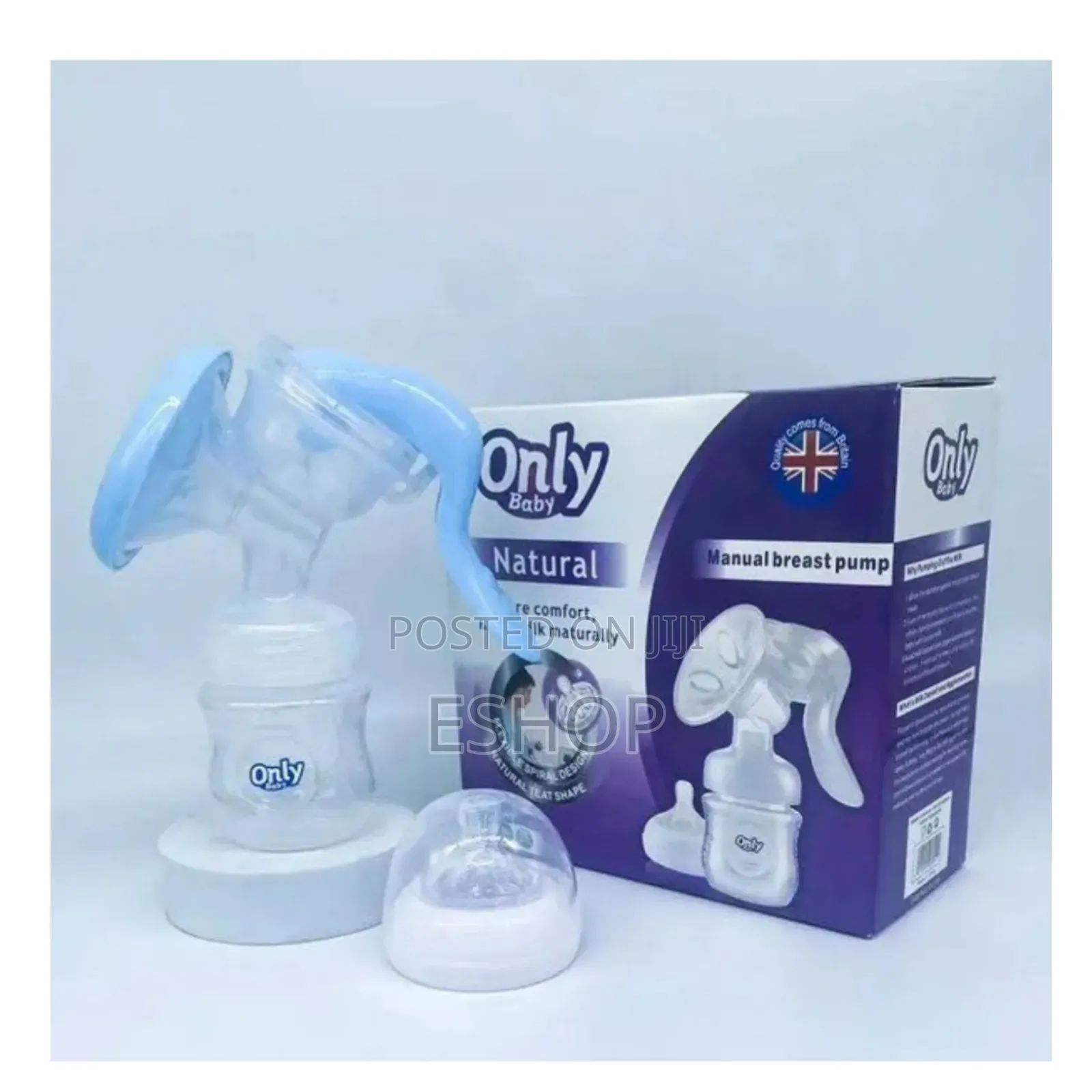 **Handheld Pump With Comfortable Silicone Cushion**