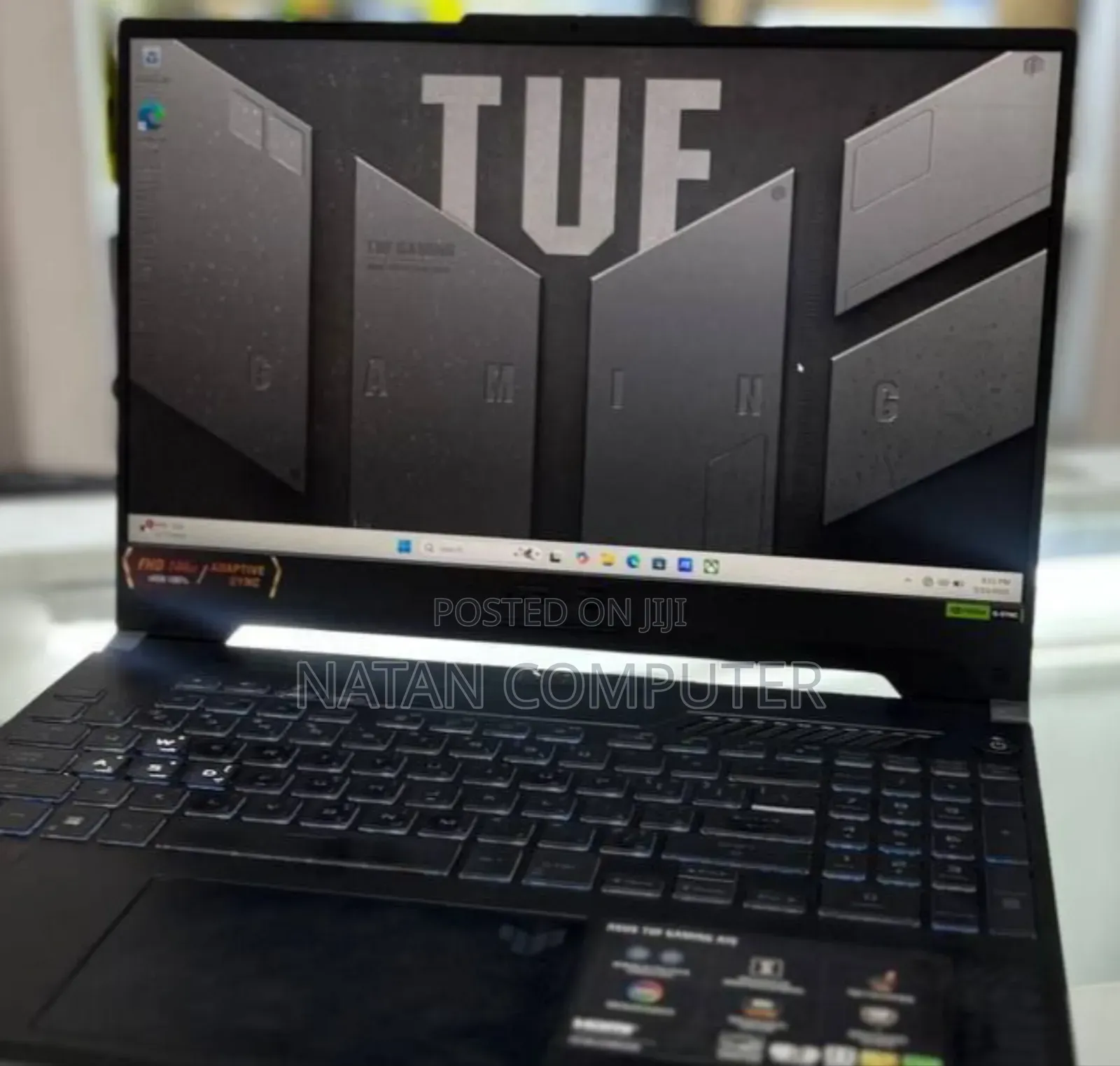 New Laptop Asus TUF Gaming A15 16GB AMD Ryzen 7 SSD 512GB