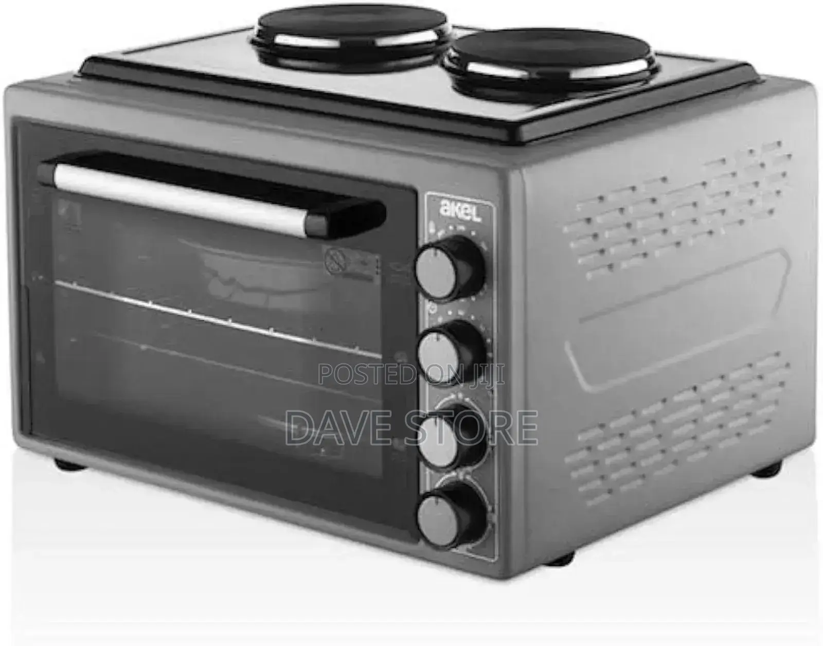 Akel Oven With Double Hot Plate Stove