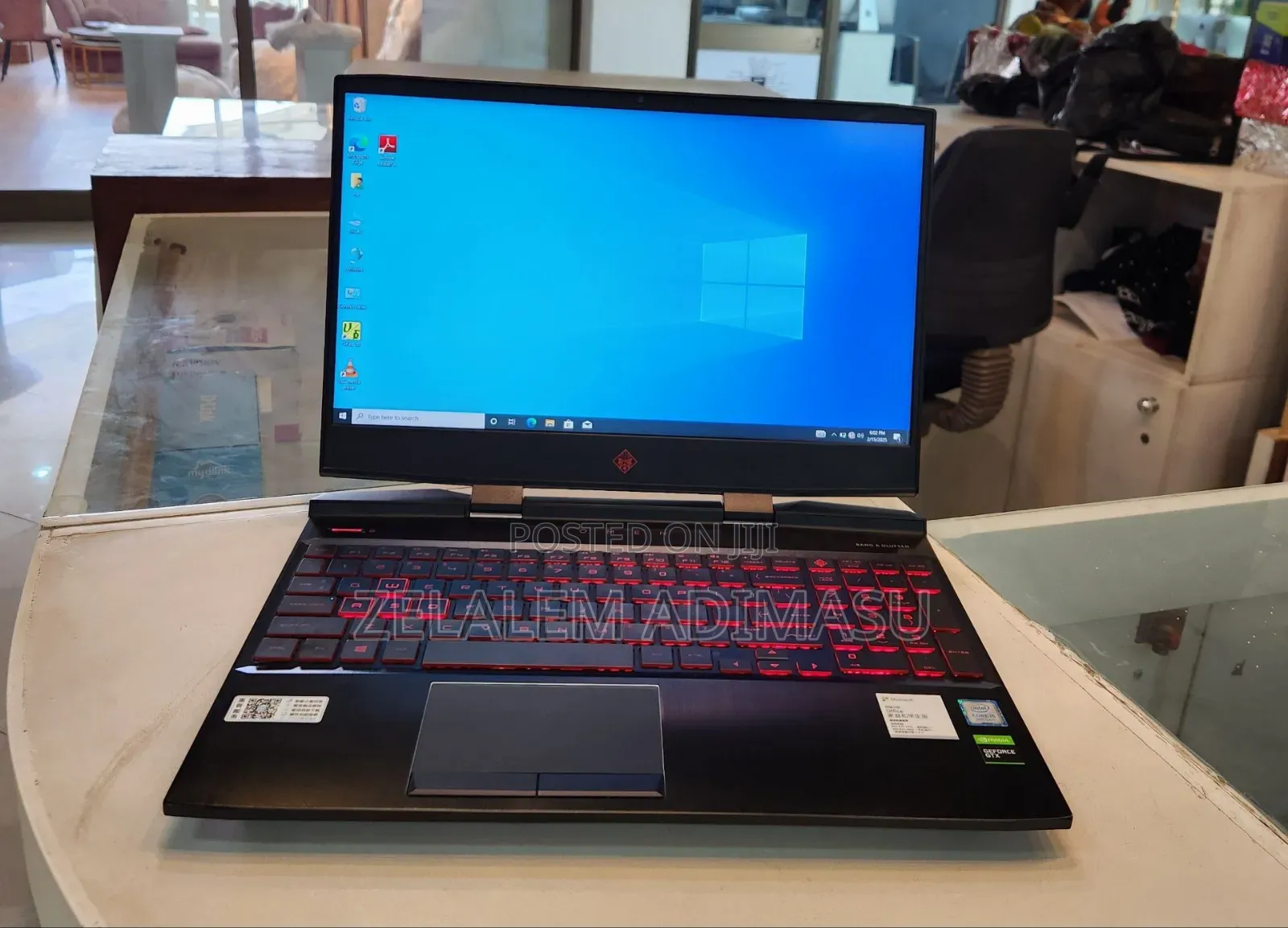 New Laptop HP Omen X 8GB Intel Core I5 SSD 256GB