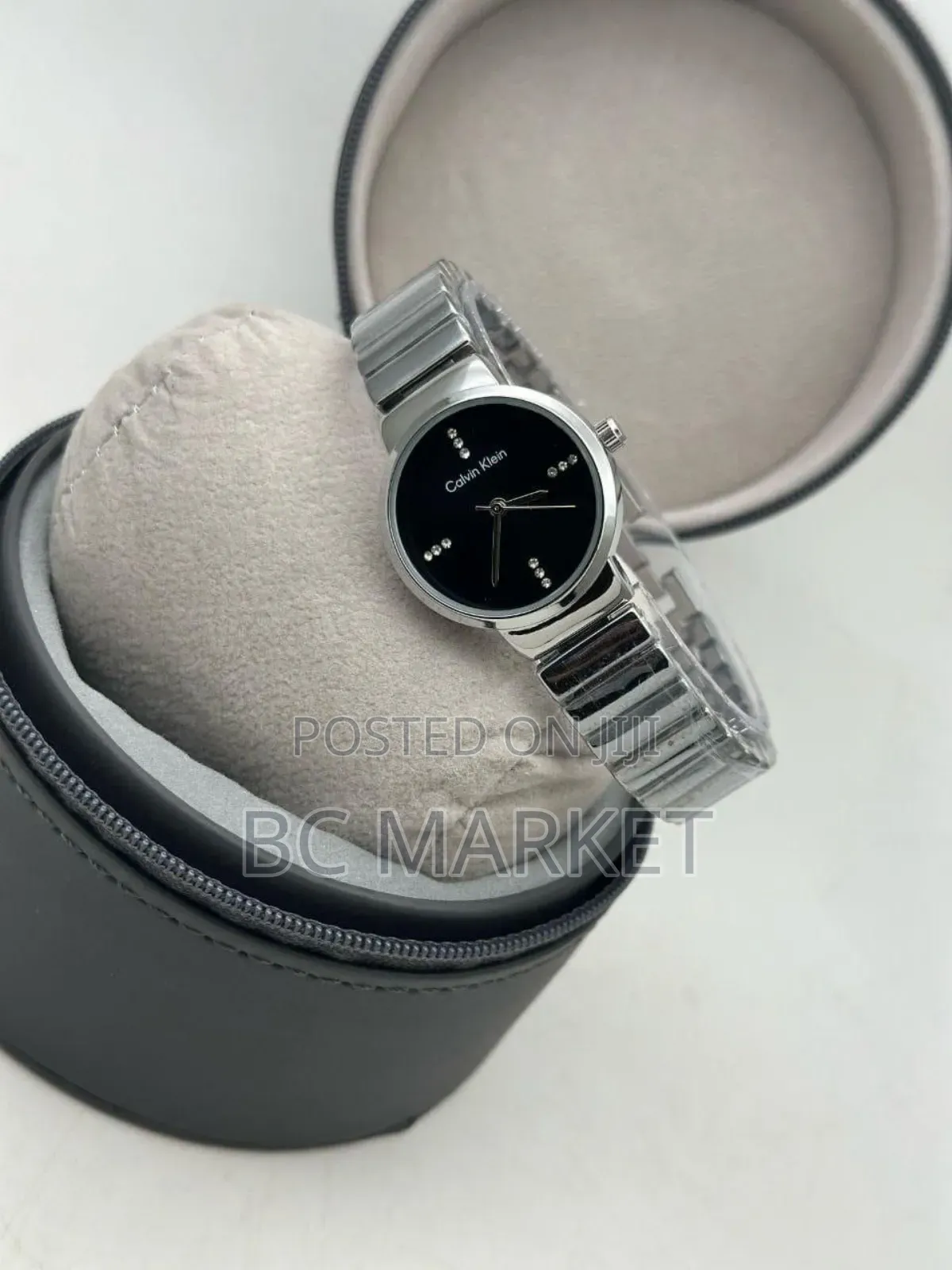 Blacksilver Calvin Klein Watch