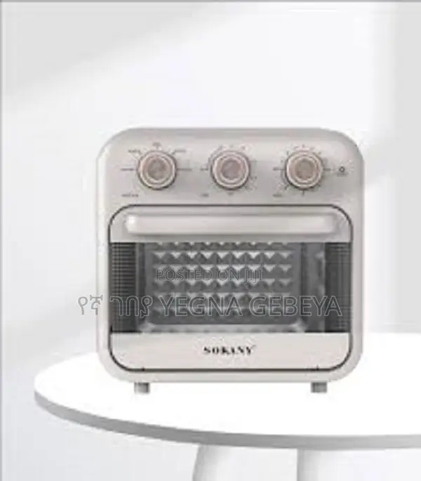 Sokany Sk-10002 Fryer + Oven 18 Liters 1800 Watts