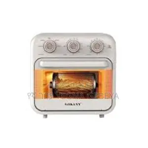 Sokany Sk-10002 Fryer + Oven 18 Liters 1800 Watts